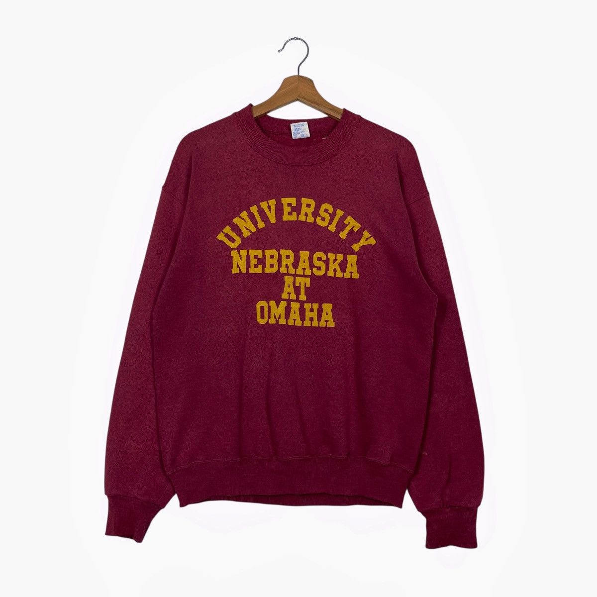 Other Vintage 90s University Nebraska At Omaha Crewneck Sweatshirt Size US M / EU 48-50 / 2 - 1 Thumbnail