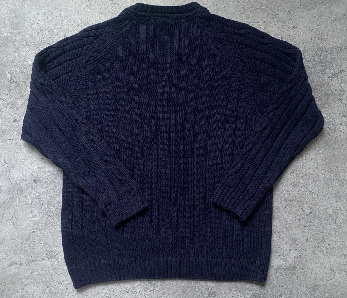 Lacoste Vintage Lacoste Sweater Size 42 Blue Pullover Knit V-Neck Size L / US 10 / IT 46 - 8 Thumbnail
