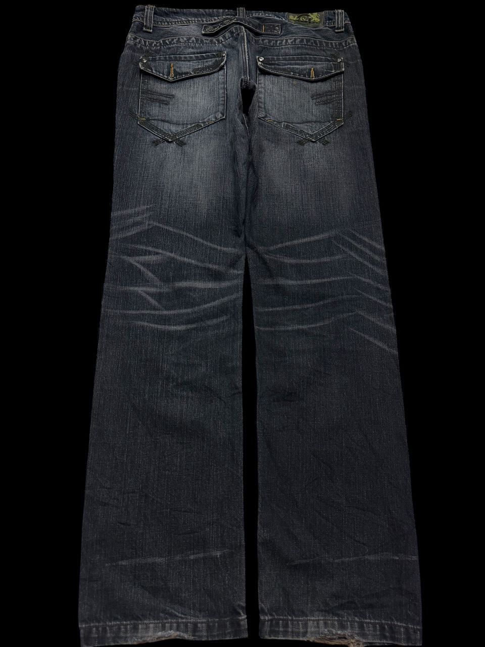 💥Insane💥Vintage Carnetdevol Rusty Mudwash Distress Dark Jean