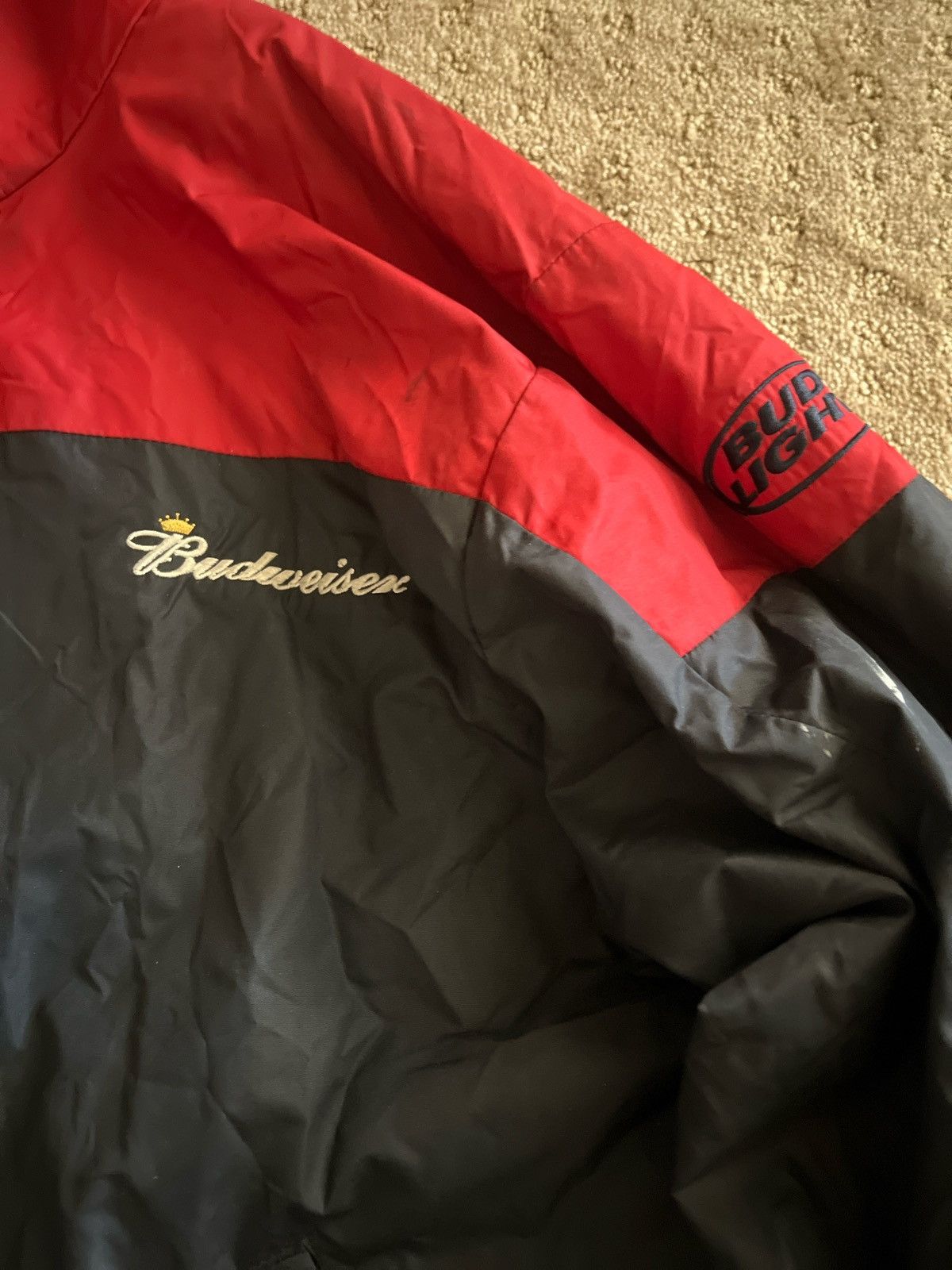Budweiser × Vintage Collectors Budweiser made in USA windbreaker Size US XL / EU 56 / 4 - 2 Thumbnail