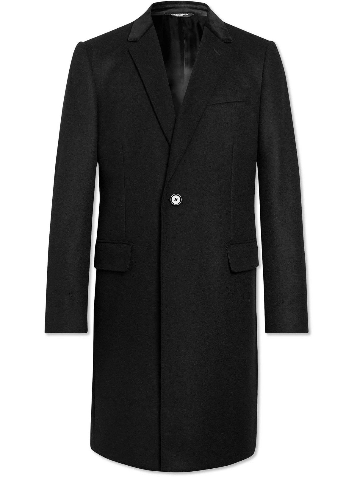Dolce & Gabbana o1y0125 Coat in Black Size US M / EU 48-50 / 2 - 1 Thumbnail