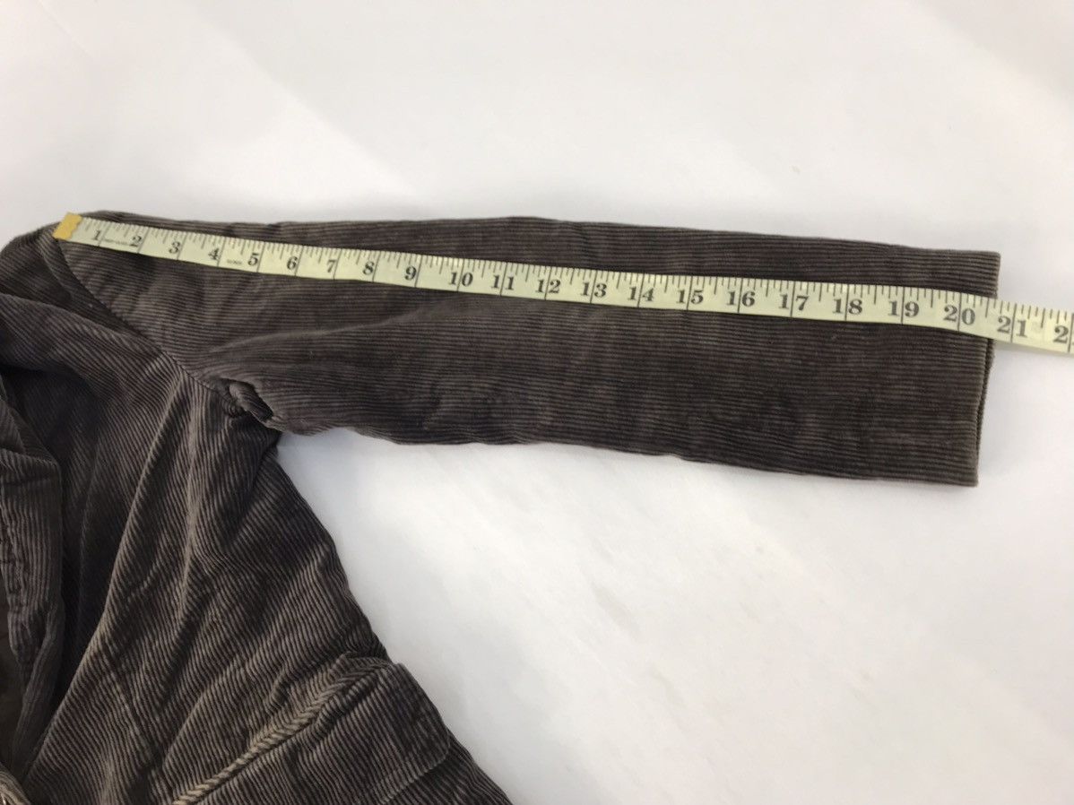 Japanese Brand Vert Dense Jacket Full Button Corduroy Design Size S / US 4 / IT 40 - 11 Thumbnail