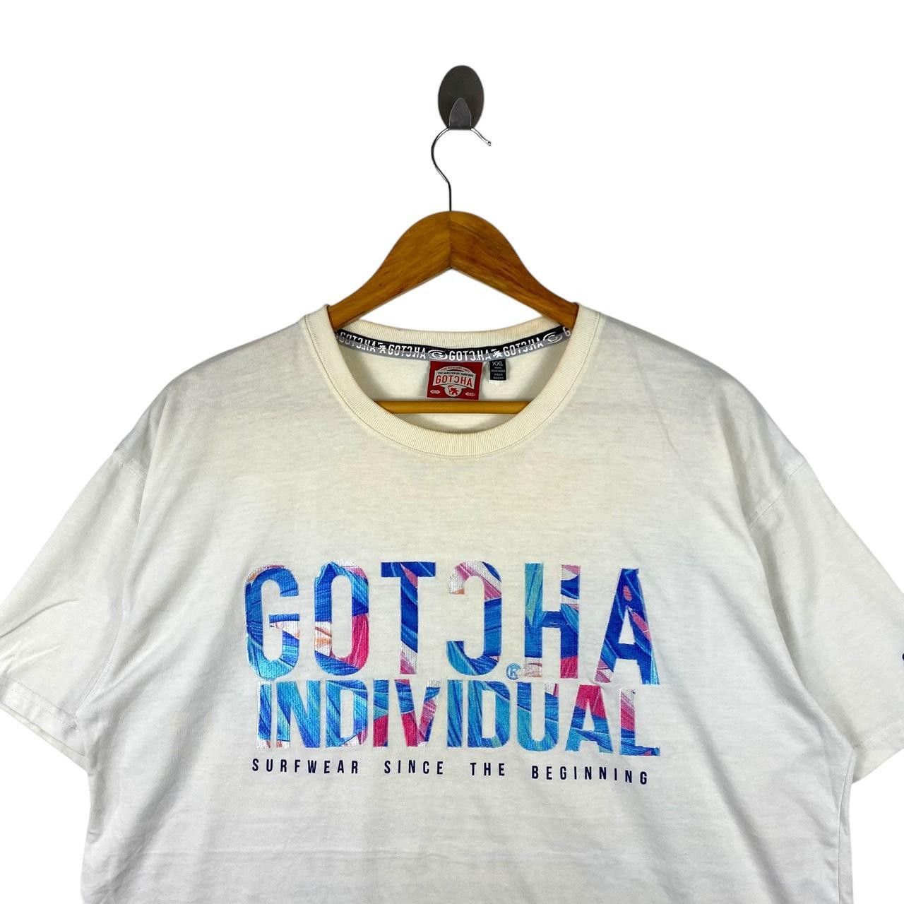 Gotcha GOTCHA INDIVIDUAL SURFWEAR Surf Hawaii Tee Shirt Top Size US XXL / EU 58 / 5 - 2 Thumbnail