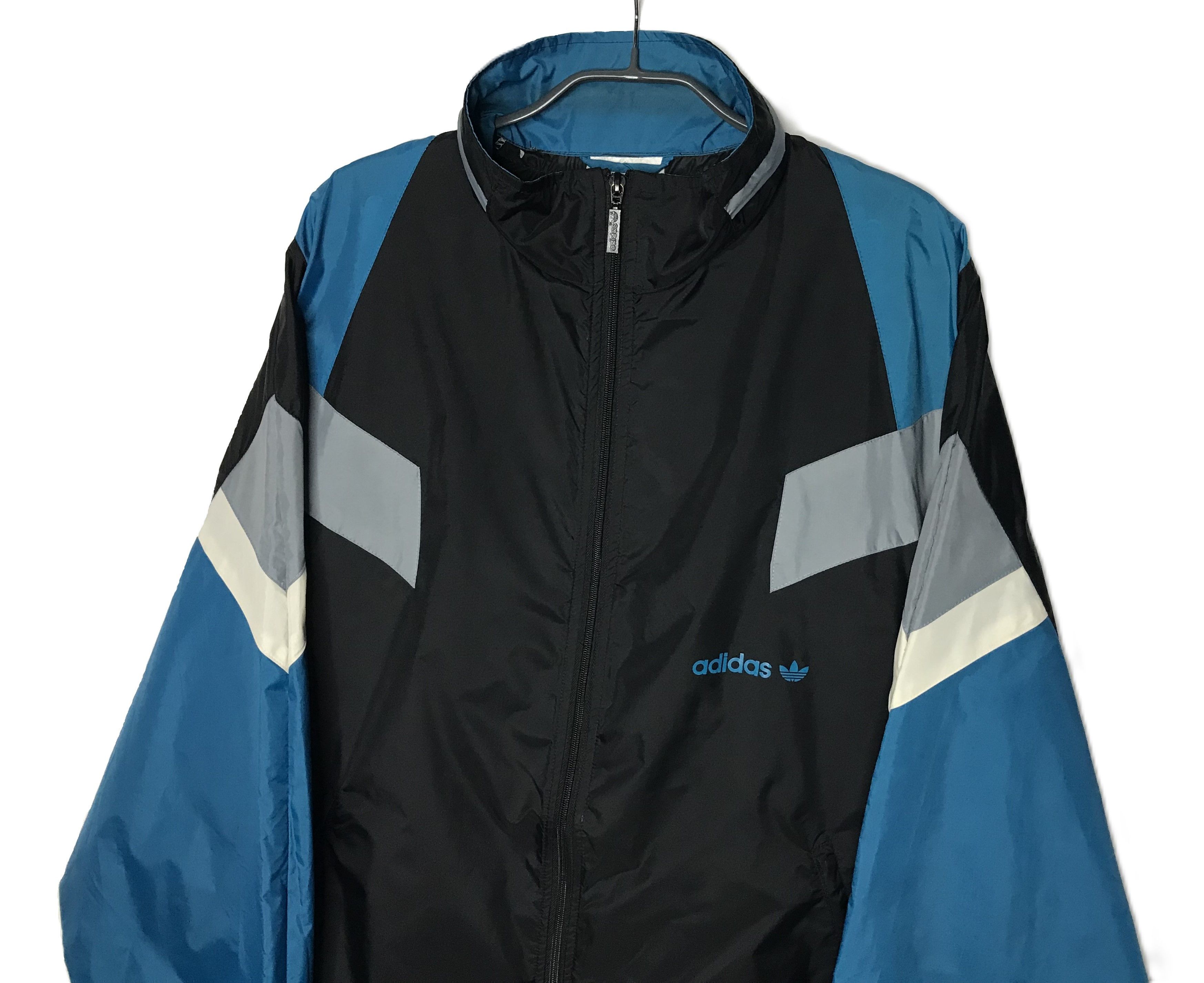 Adidas Adidas Vintage 90s Zip Jacket Mens Size Large Size US L / EU 52-54 / 3 - 4 Thumbnail