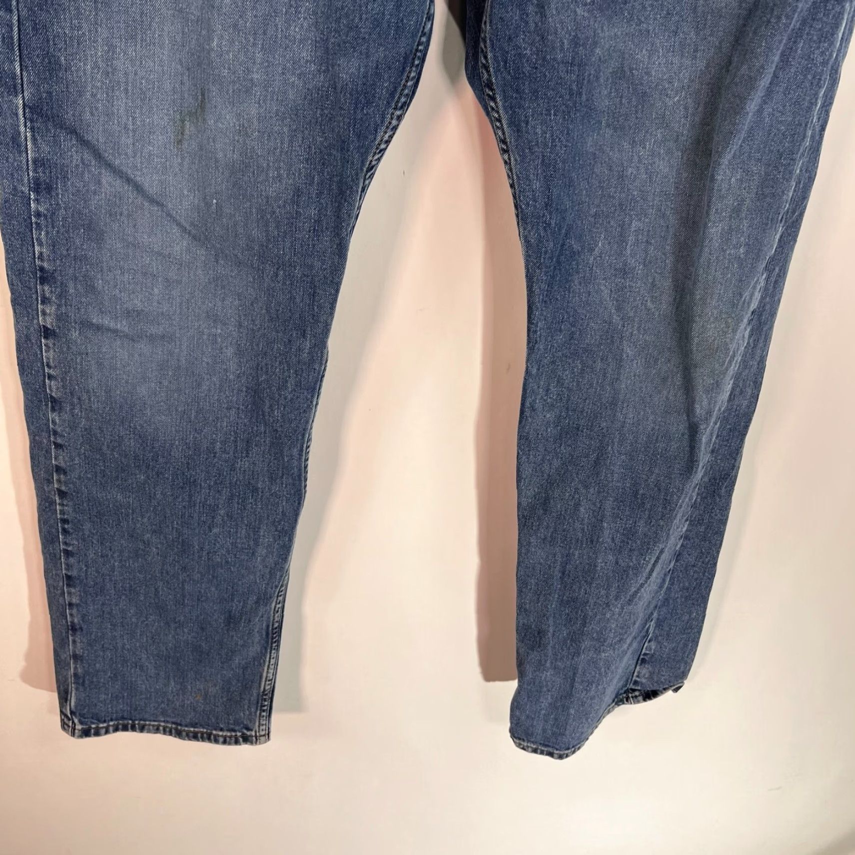 Levi's Levi's 505 Denim Jeans Mens Size 36 Blue Regular Fit Straight 36X29 Jean Size US 36 / EU 52 - 4 Thumbnail
