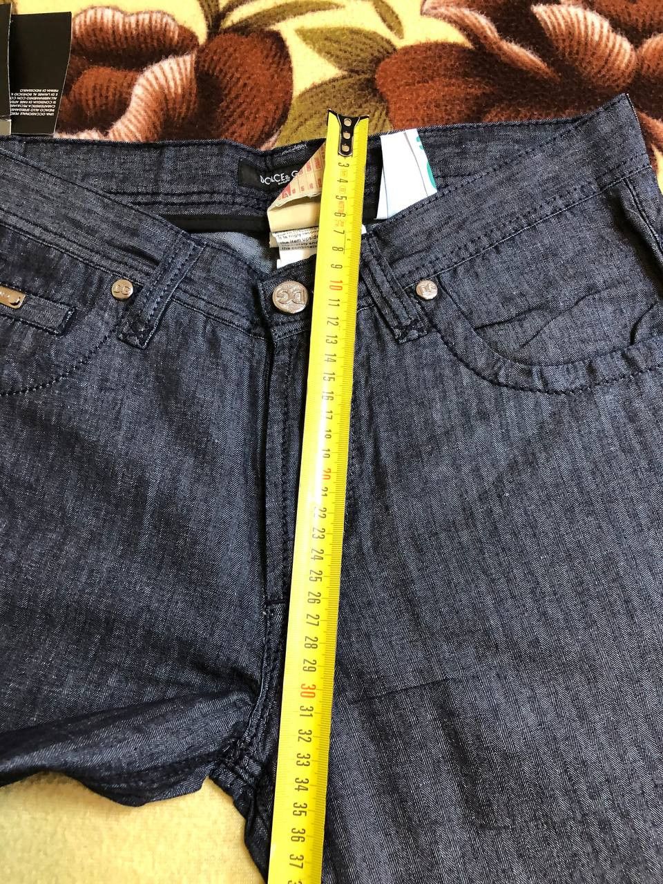 Dolce & Gabbana Dolce & Gabbana Mens Denim Jeans Blue Denim Cotton jeans Size US 32 / EU 48 - 11 Thumbnail
