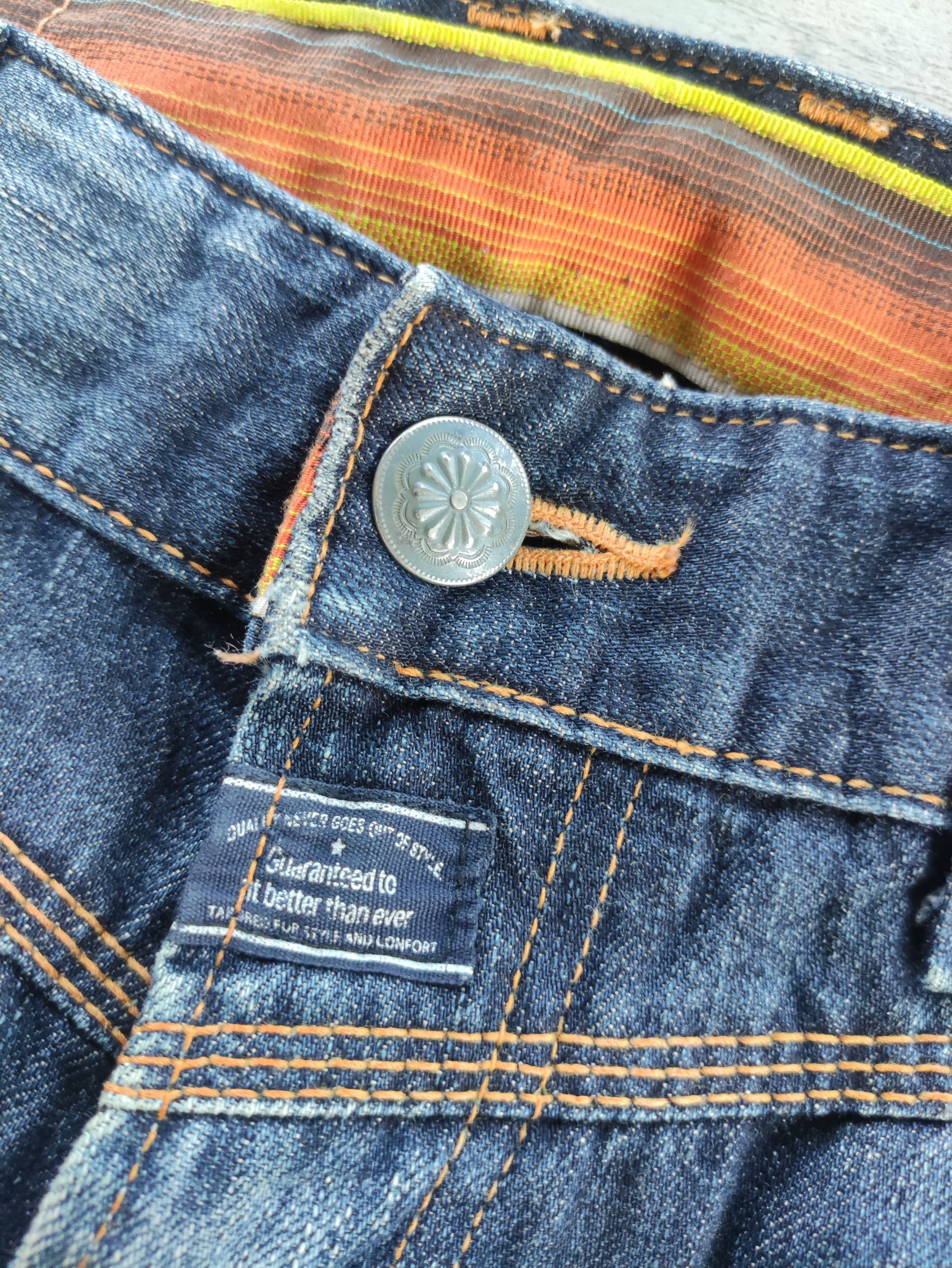 Edwin Vintage Edwin Jean Distressed Faded Denim Size US 34 / EU 50 - 5 Thumbnail