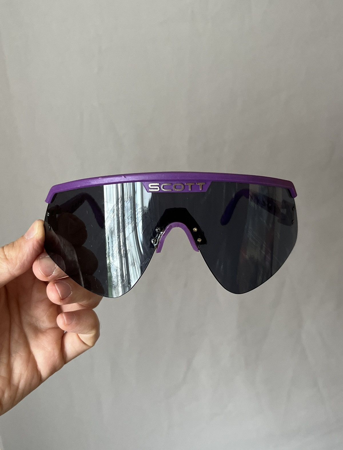 Other 80-90s Scott Eclipse Sport Cycling Purple Glasses Size ONE SIZE - 25 Thumbnail