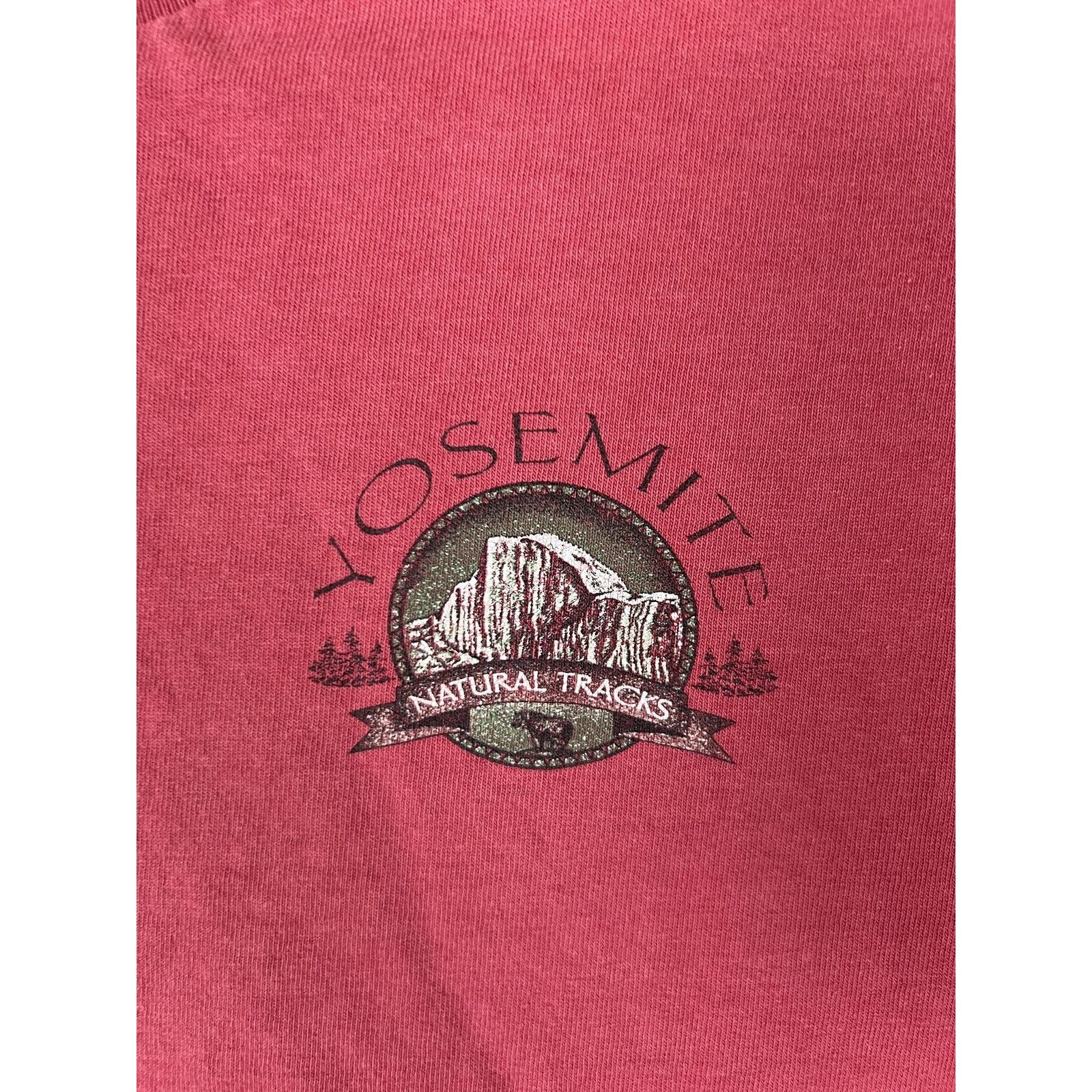 Vintage Vintage Yosemite Park Wildlife Tracks T-Shirt Mens XL Single Size US XL / EU 56 / 4 - 3 Thumbnail