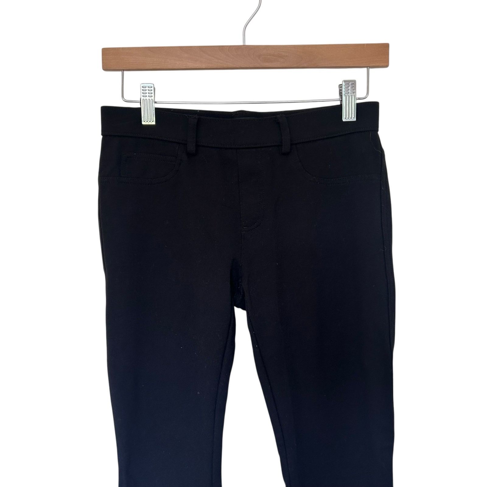 Theory Theory Black Pull On Dress Pants Leggings Sz S Size 27" / US 4 / IT 40 - 3 Thumbnail