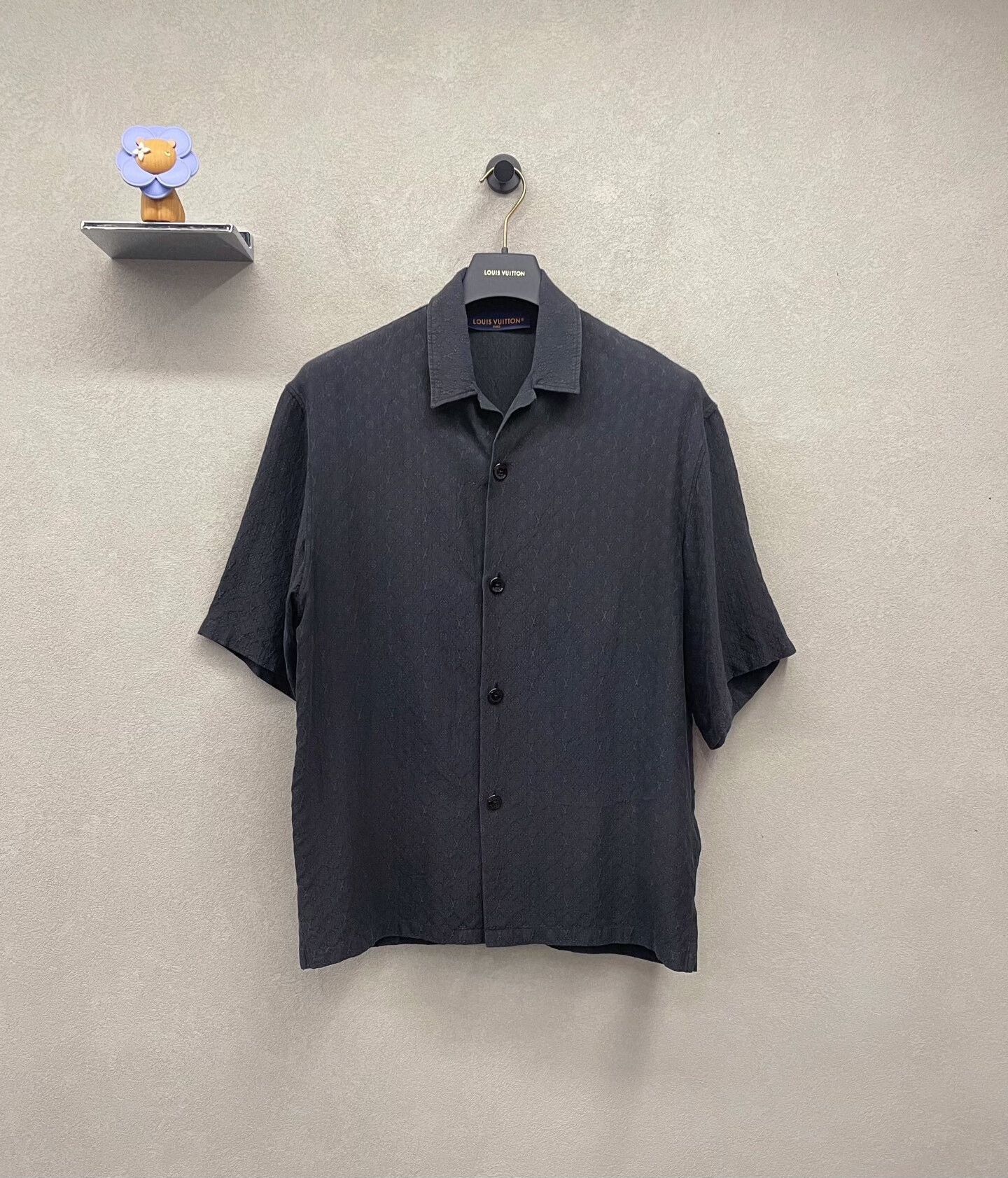 Louis Vuitton Logo Short Sleeve Shirt Size S