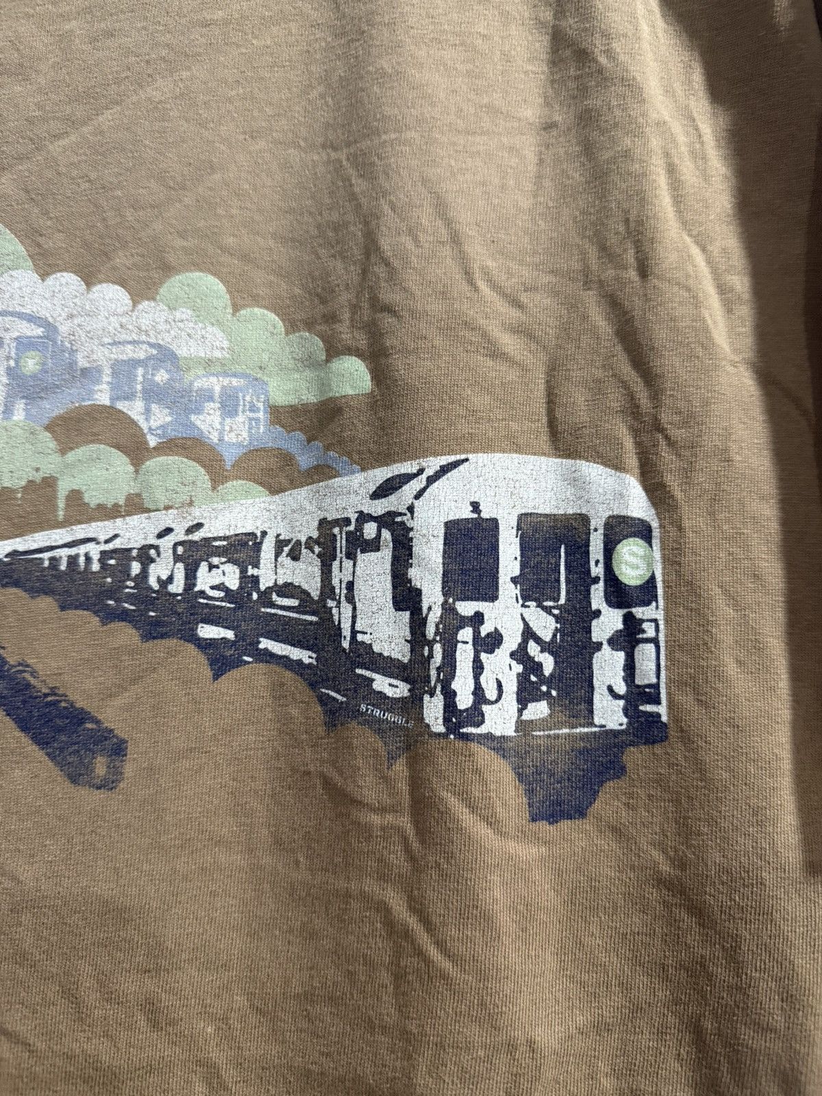 Stussy Thrashed Vintage Stussy Train Streetwear Tee Size US L / EU 52-54 / 3 - 3 Thumbnail