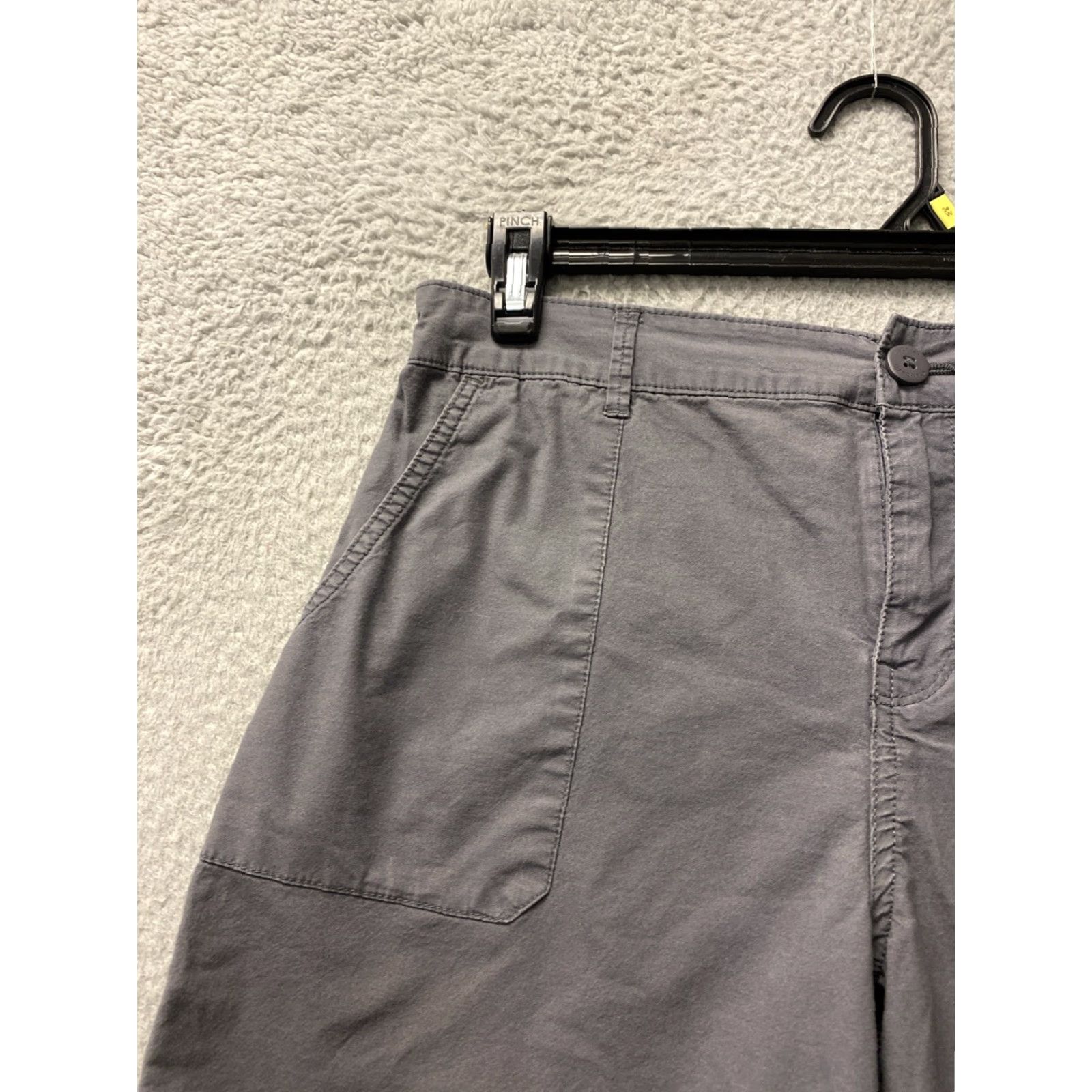Sanctuary VINTAGE Sanctuary Women's Cargo Shorts Size L Gray Cotton Spandex 5-Pocket Activewear Casual Size 36" / US 14 / IT 50 - 3 Thumbnail