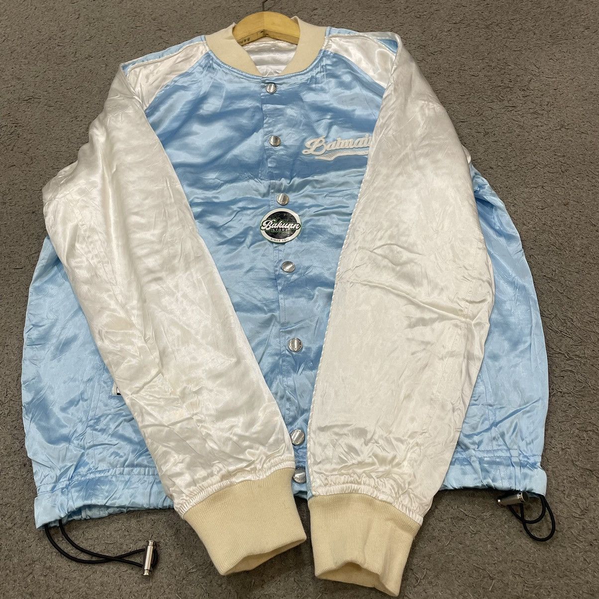 Balmain Jacket Sukajan Varsity Balmain Paris Size US M / EU 48-50 / 2 - 9 Thumbnail