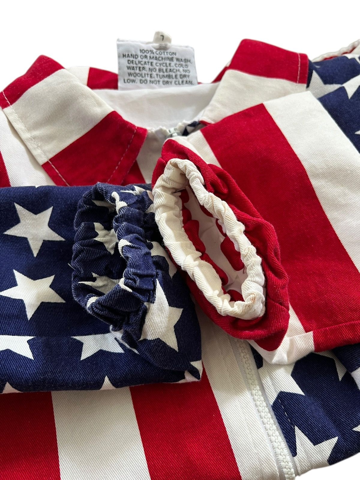 Vintage Vintage 90s Flag Wear 🇺🇸 Bomber Jacket Size US XL / EU 56 / 4 - 15 Thumbnail