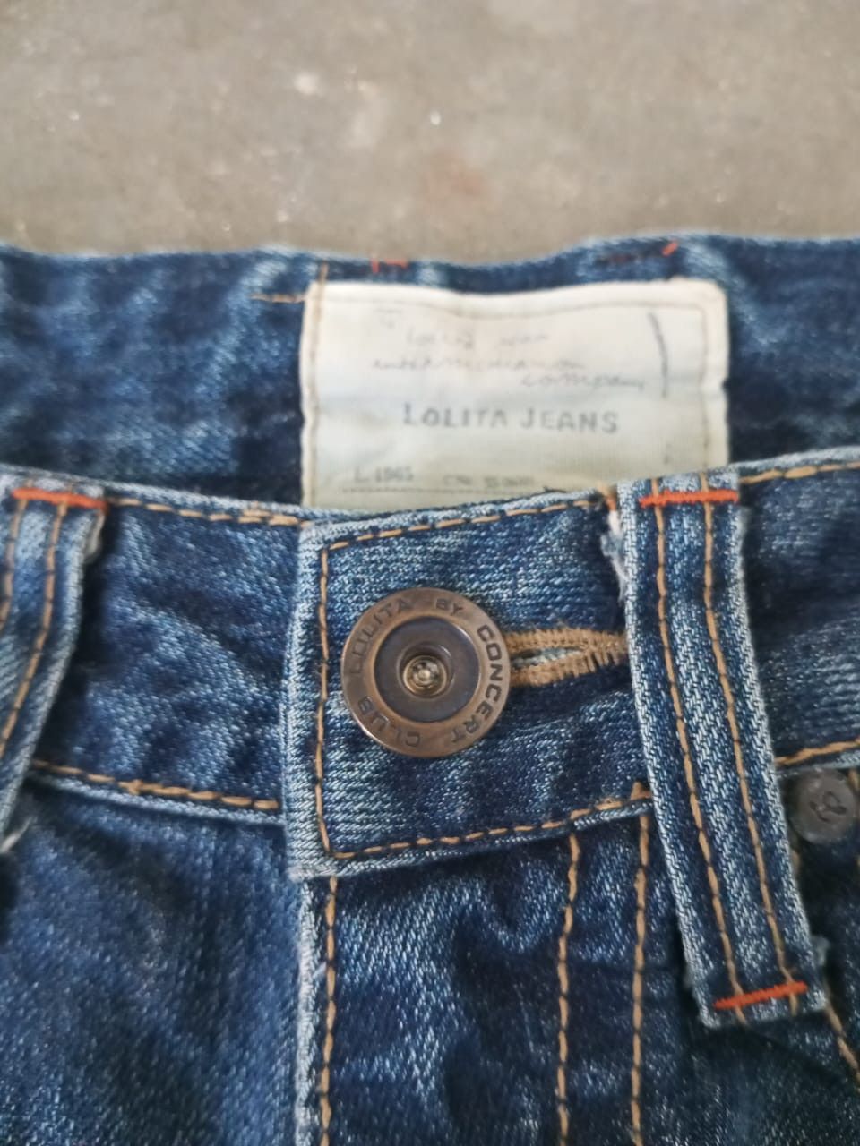 Hysteric Glamour A06 Lolita by Concert Club Flare Jeans Size 31" - 13 Thumbnail