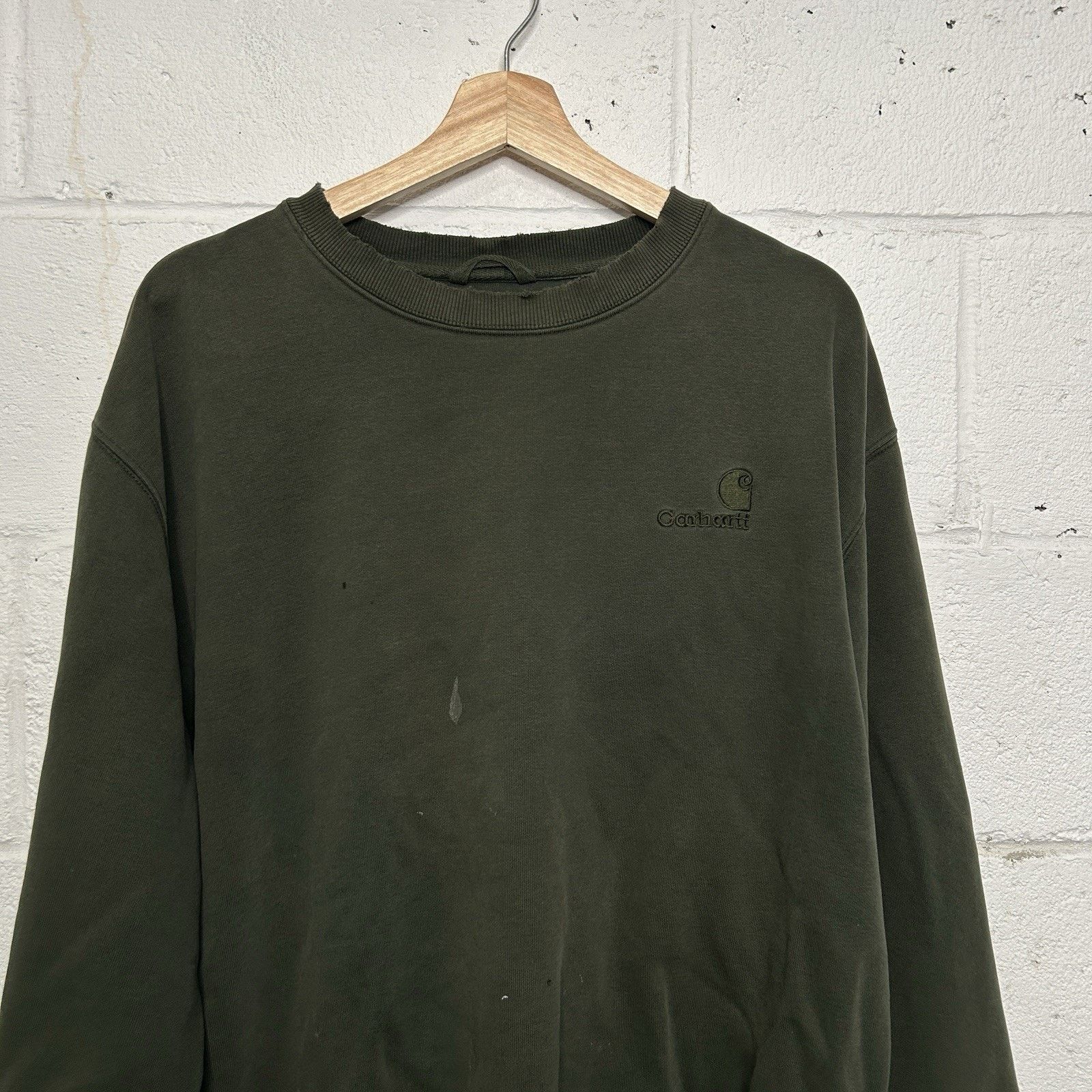 Carhartt Vintage Carhartt Crewneck Sweatshirt “Dark Green” K186 DGR Size US XL / EU 56 / 4 - 3 Thumbnail