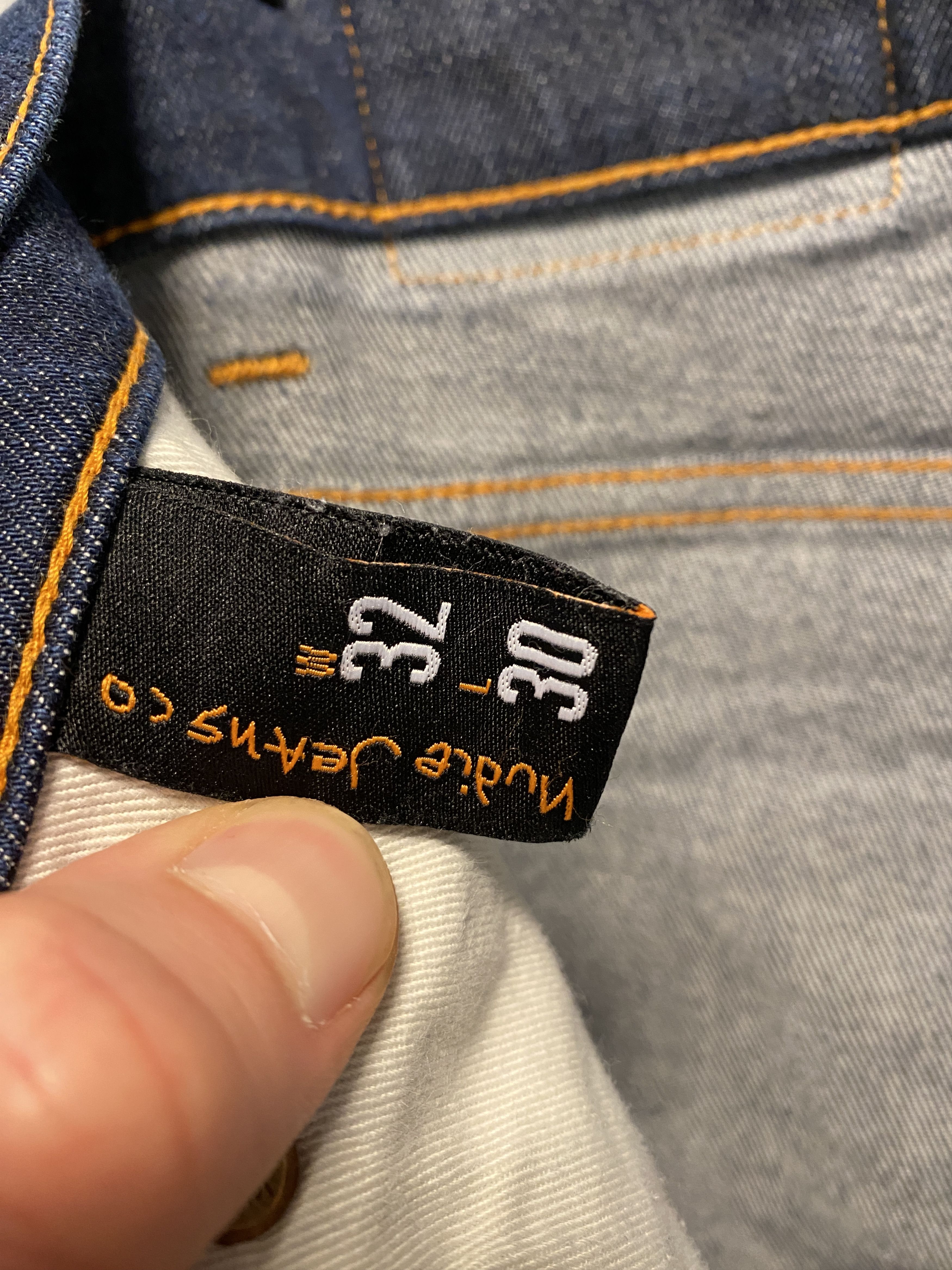 Denime × Nudie Jeans Nudie Jeans Lean Dean Dry 16 Dips denim jeans size W 32 L 30 Size US 32 / EU 48 - 6 Thumbnail