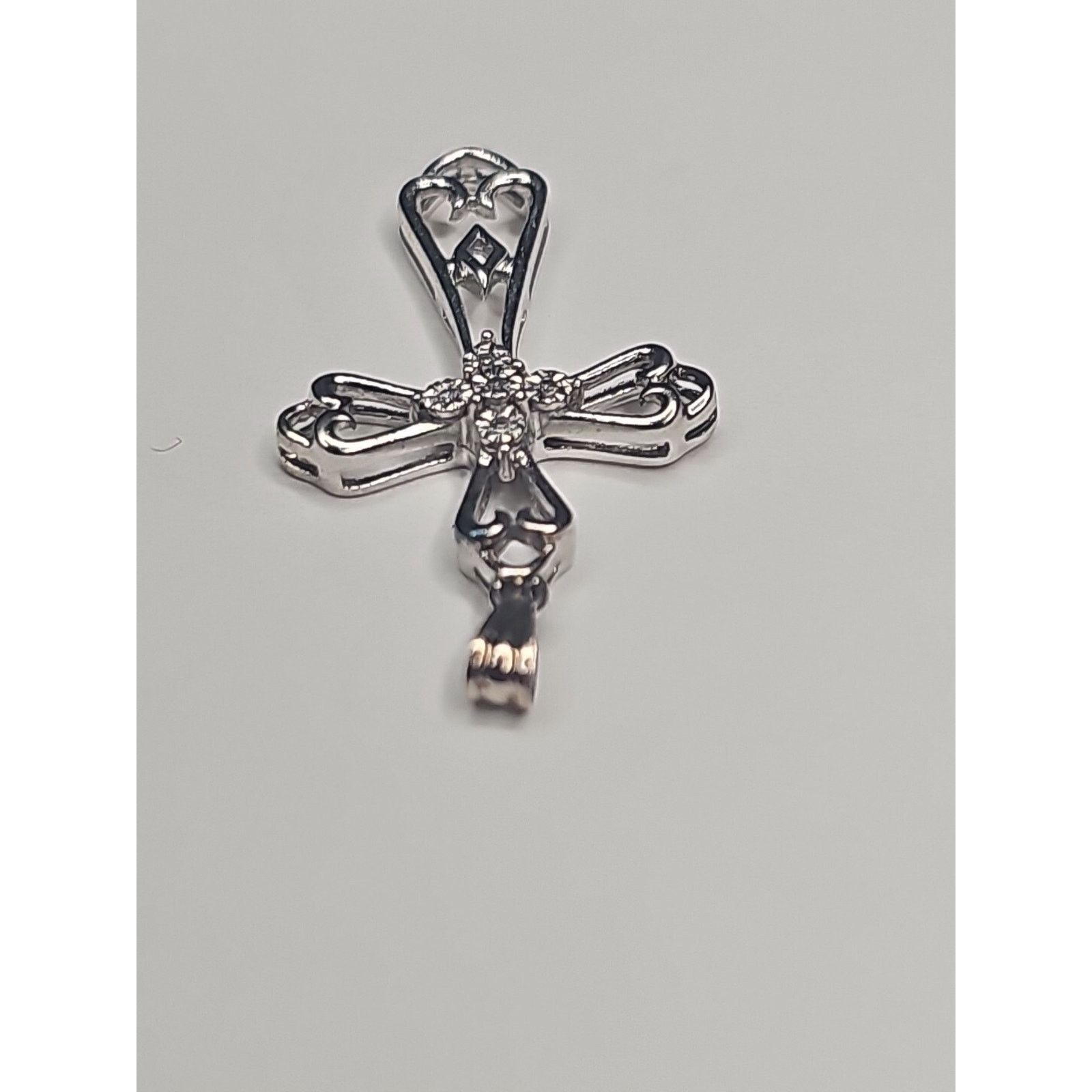 Other Silver 925 Fashion Cross Crucifex Charm Pendant Size ONE SIZE - 6 Thumbnail
