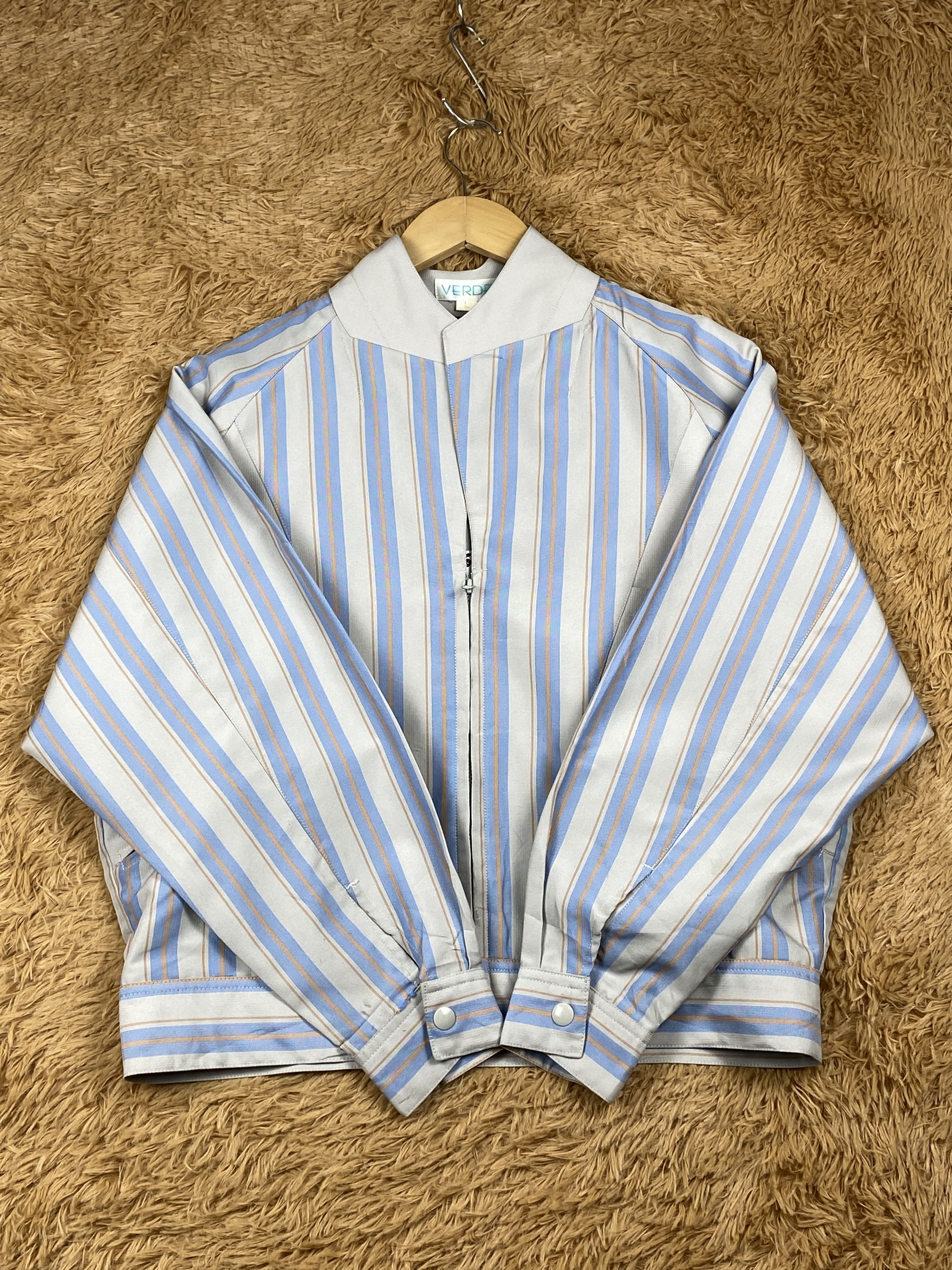 Japanese Brand × Vintage Vintage Verde Zip Up Jacket Size US S / EU 44-46 / 1 - 4 Thumbnail