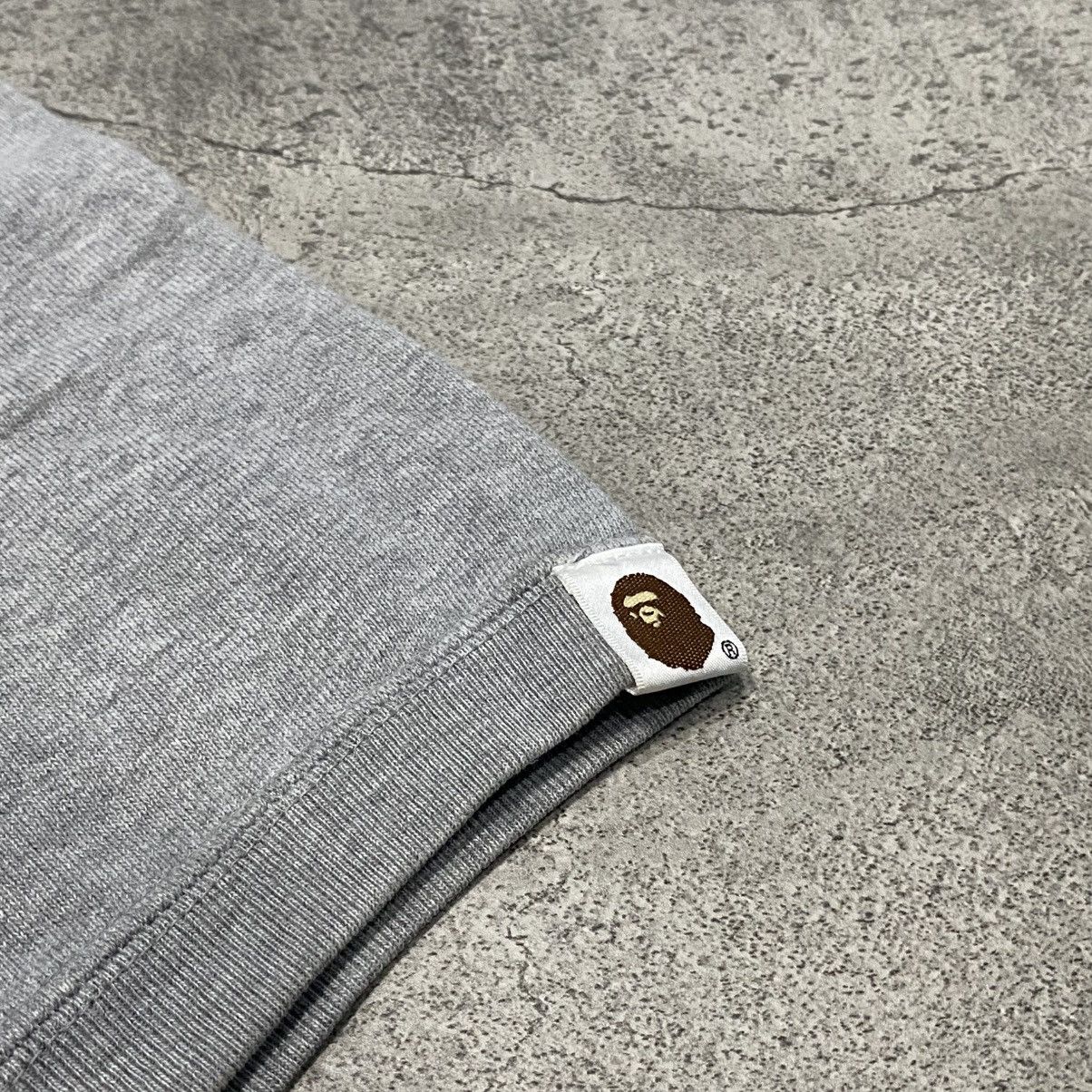 Bape Bape Short Sleeve Gray Sweatshirt OG Size US L / EU 52-54 / 3 - 5 Thumbnail