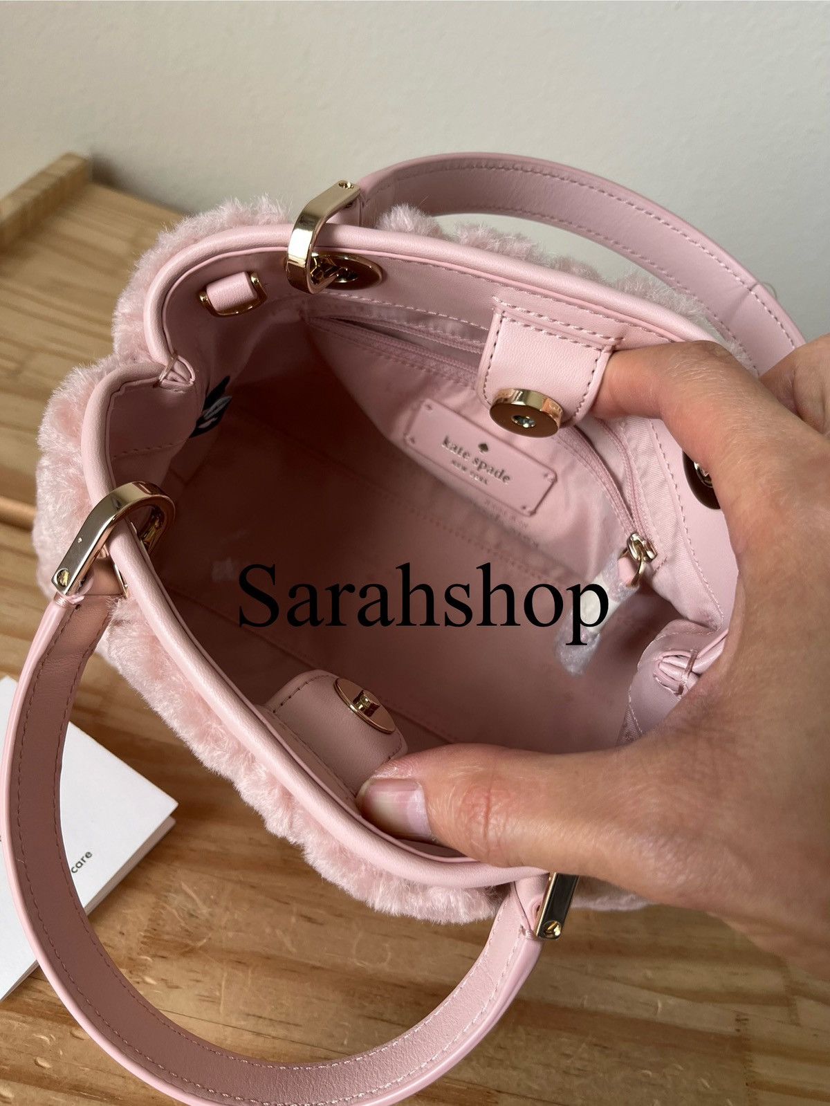 Kate Spade Kate Spade Carey Faux Fur Small Sullivan Satchel Size ONE SIZE - 10 Thumbnail