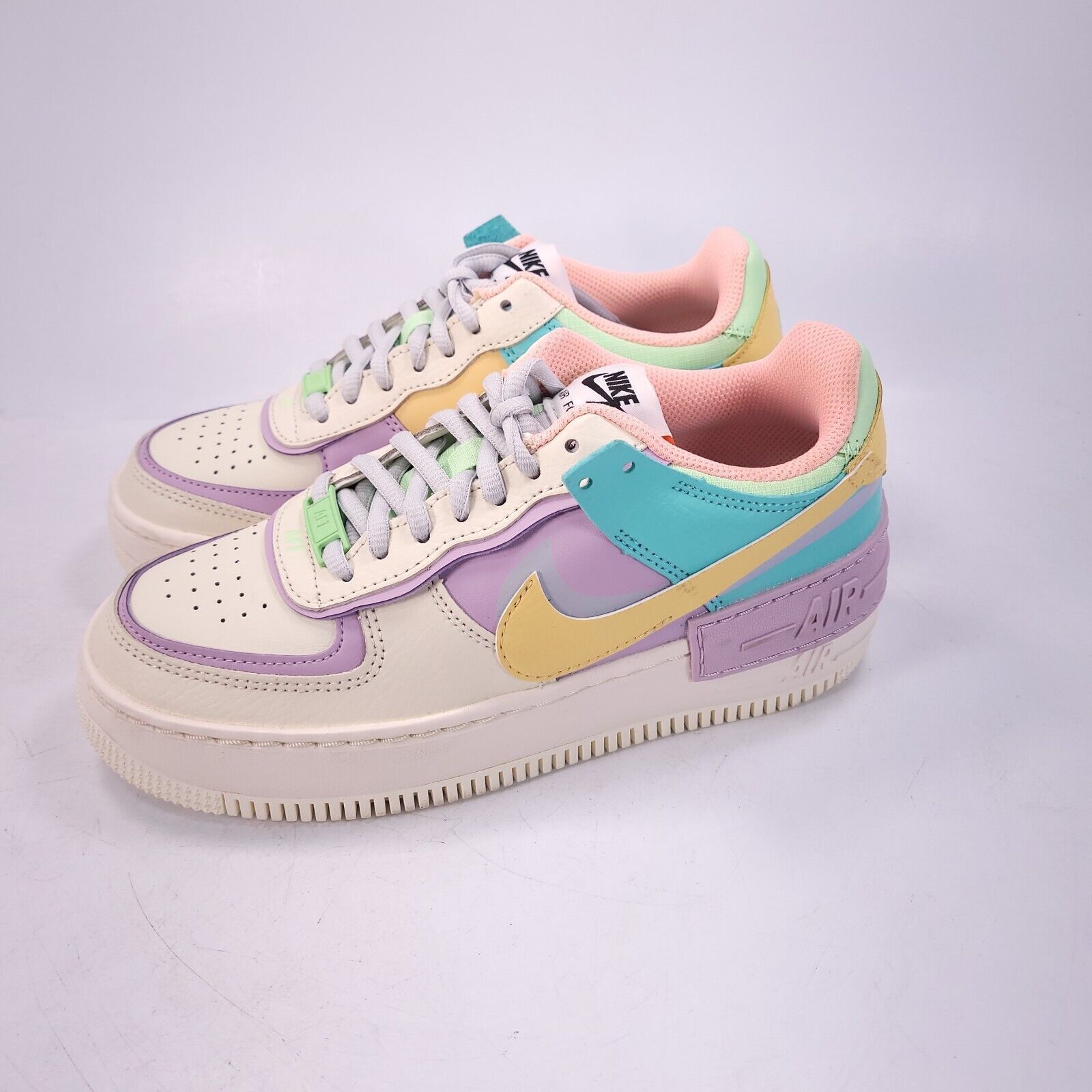 Nike Nike Air Force 1 Shadow Shoe Women Size 5.5 CI0919-101 Multi Size US 5.5 / IT 35.5 - 1 Thumbnail