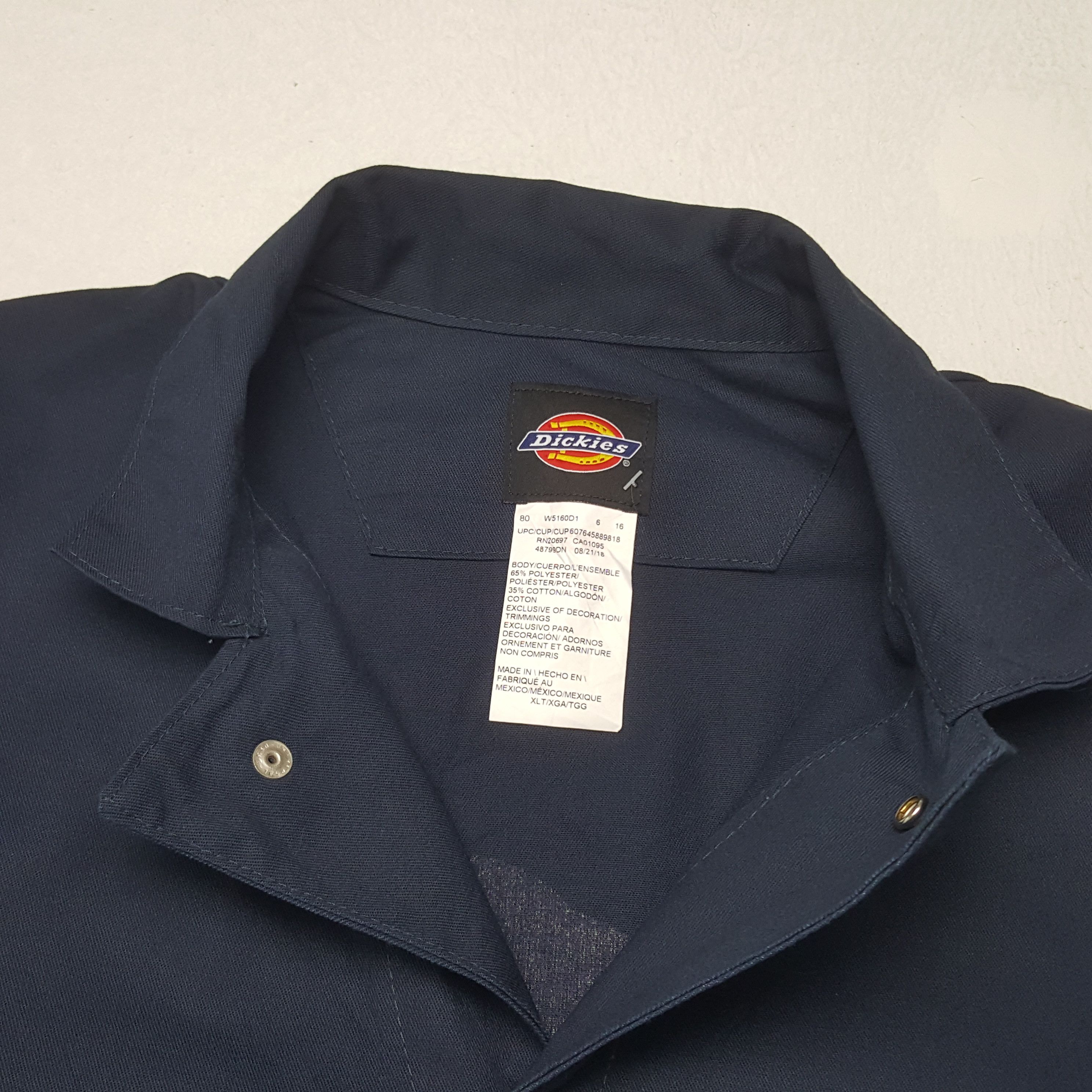 Dickies × Vintage Vintage Dickies American Workwear Skull Punk Coverall Jacket Size US XL / EU 56 / 4 - 6 Thumbnail