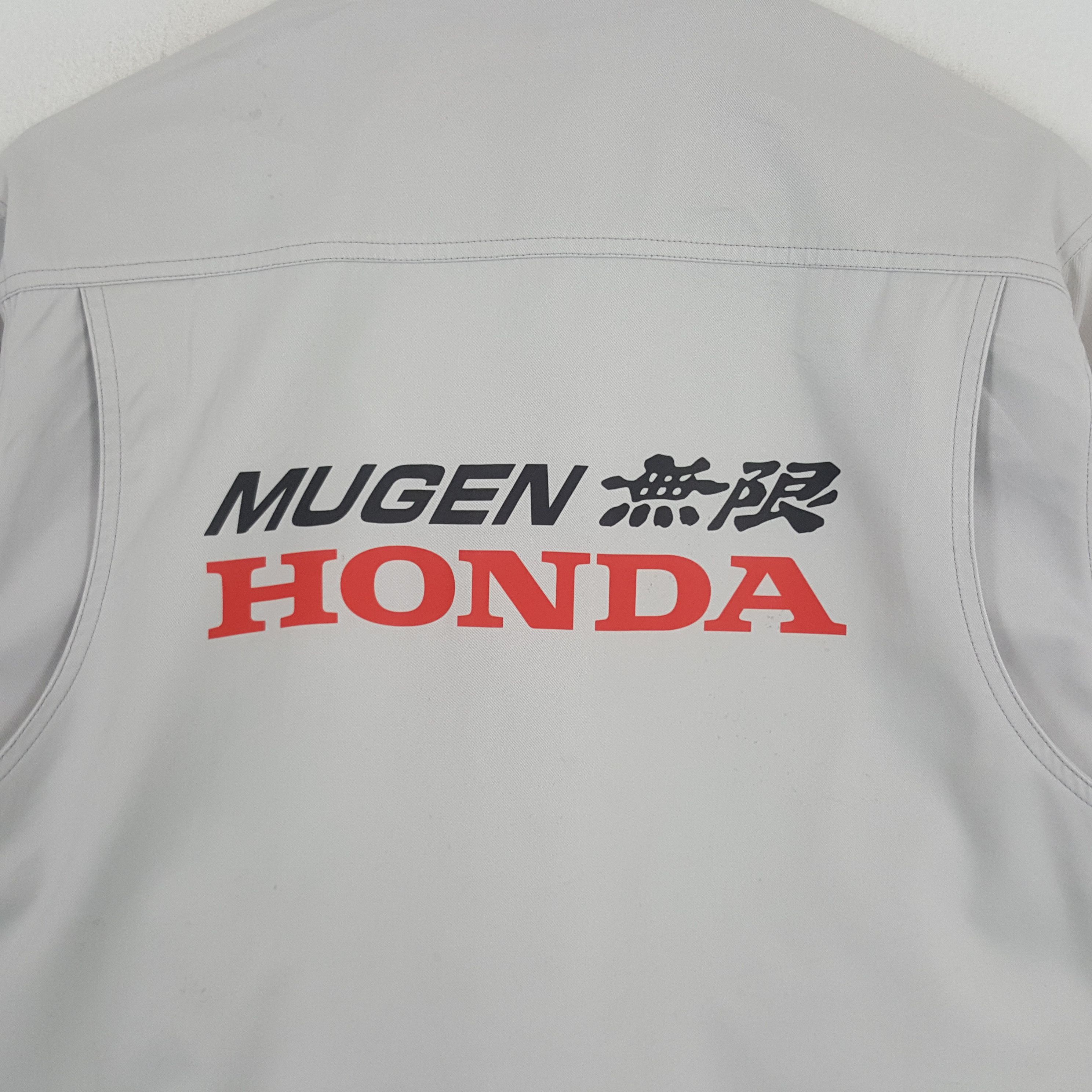 Honda × Japanese Brand × Vintage Vintage Mugen Honda Japanese Racing Team Custom Art Jacket Size US M / EU 48-50 / 2 - 2 Thumbnail