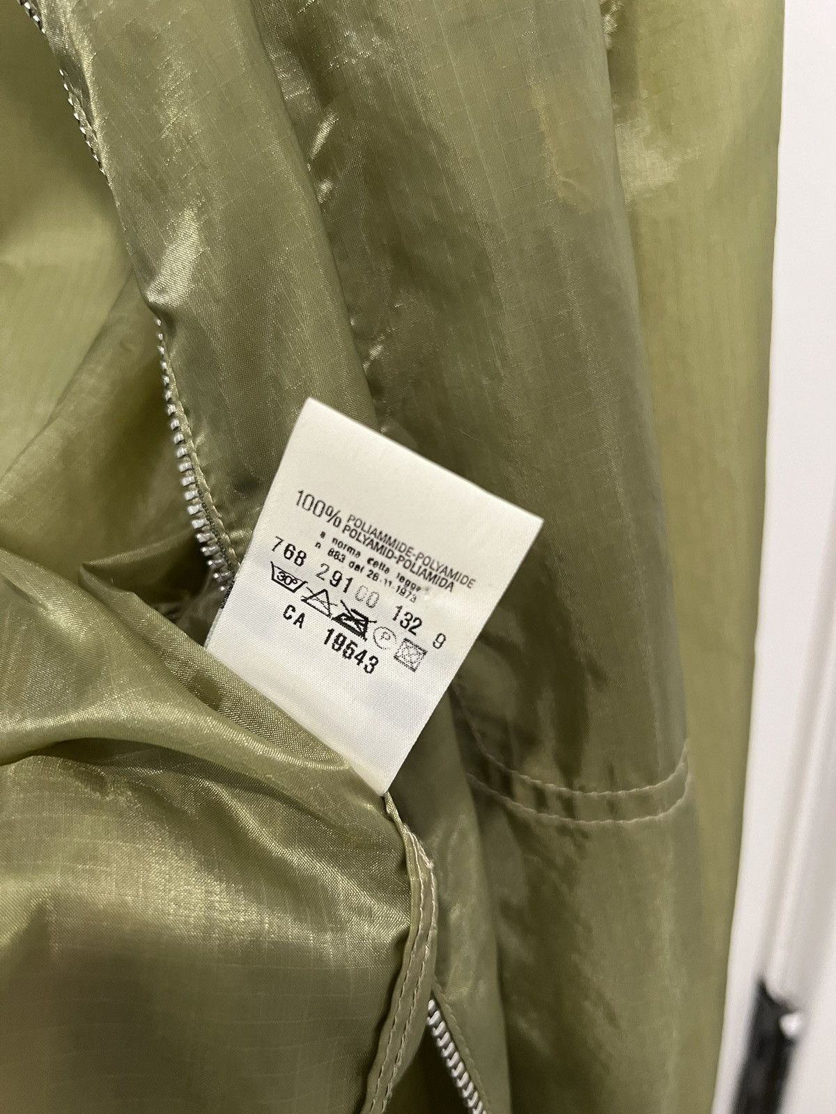 Helmut Lang SS 1998 Translucent Ripstop Nylon Blouson Jacket Size US L / EU 52-54 / 3 - 6 Thumbnail