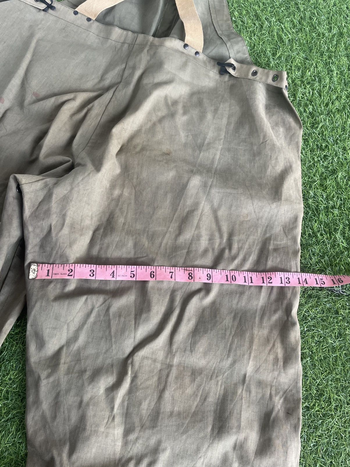 Other × Vintage VTG Men's WWII 1940s US Army Wet Weather Overalls Size US 40 / EU 56 - 10 Thumbnail