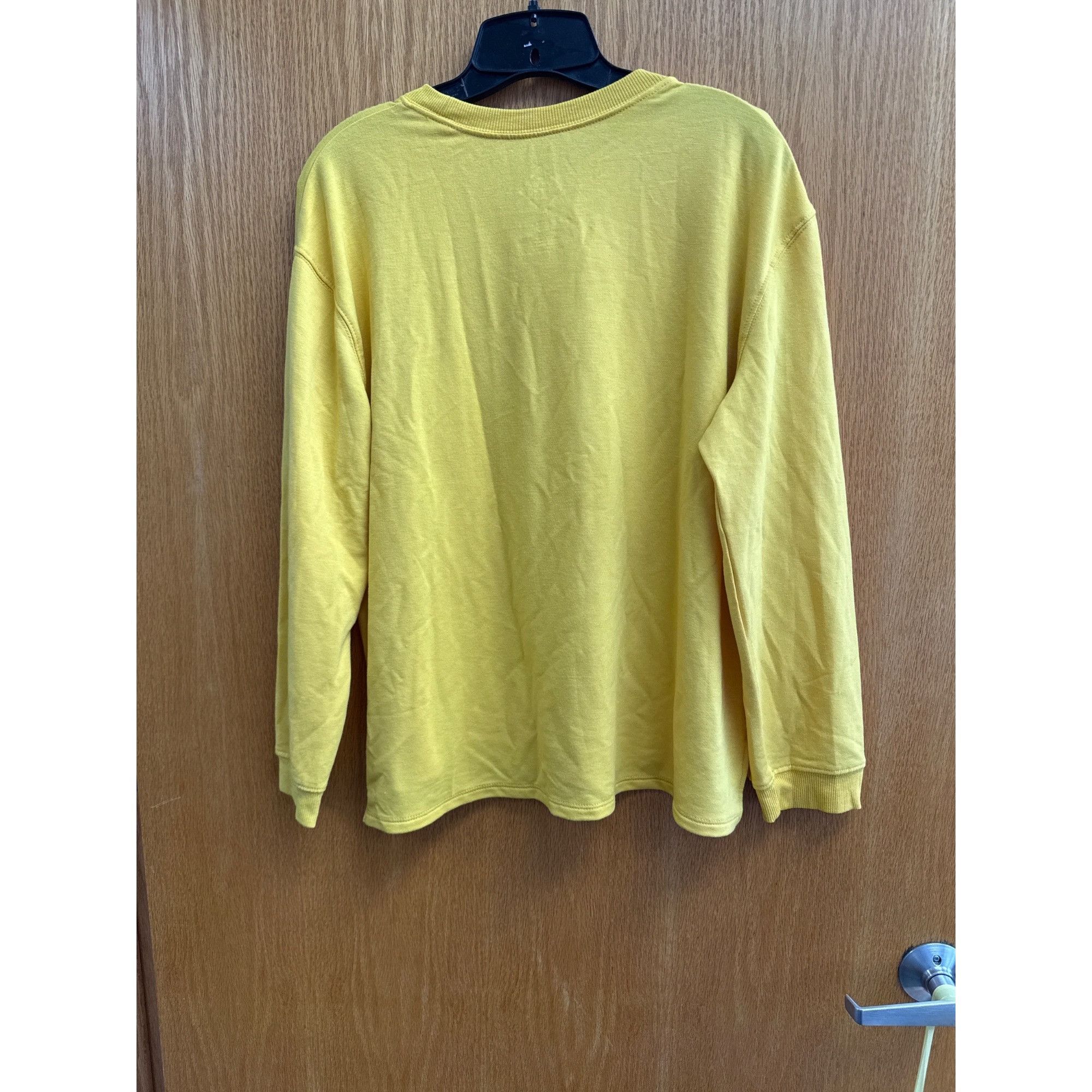 Other Women's Yellow Poderosa Sweatshirt Large By Well Worn Cotton Size L / US 10 / IT 46 - 5 Thumbnail