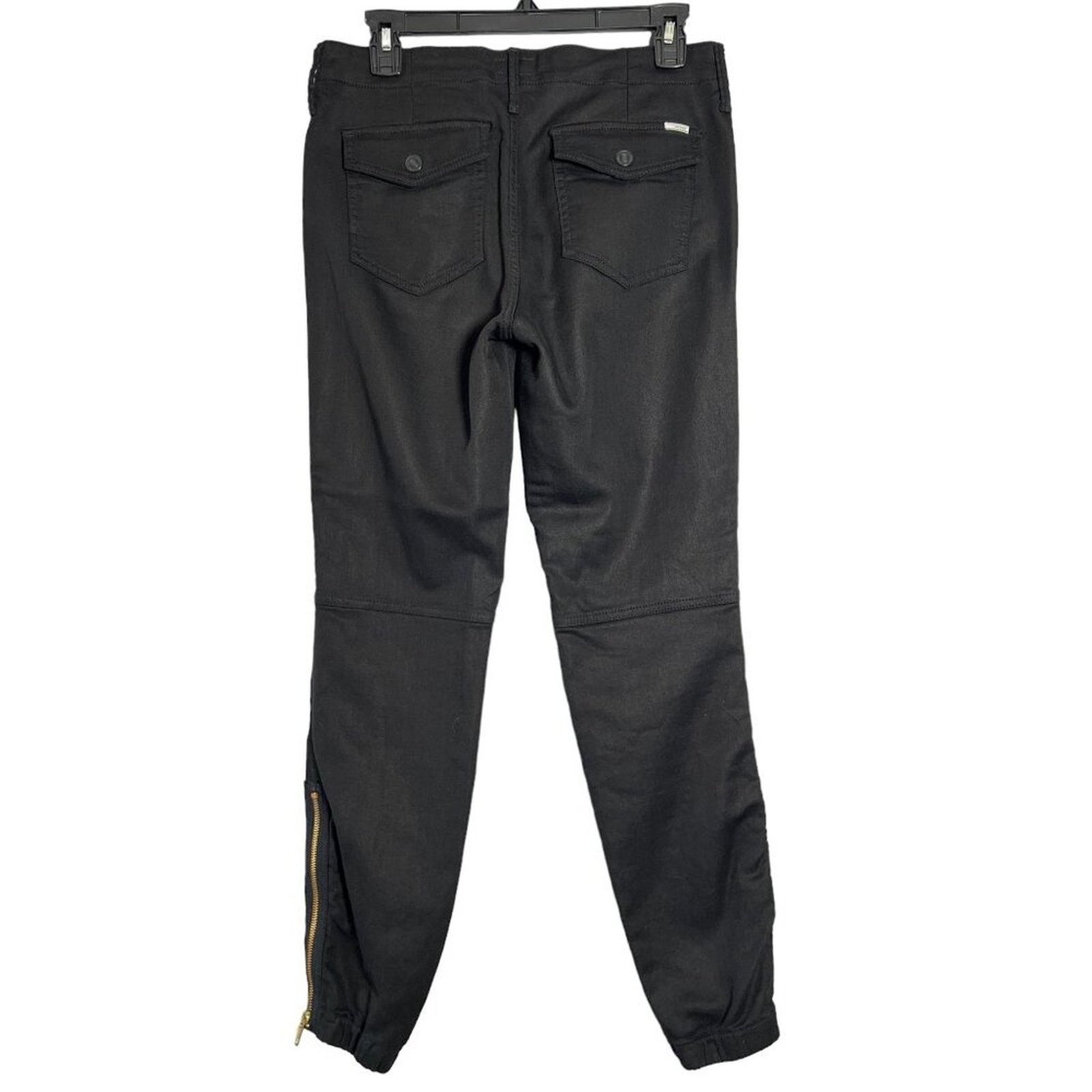 MOTHER MOTHER Wee Misfit Zip Jogger Pants Black Size 26 Size 26" / US 2 / IT 38 - 1 Thumbnail