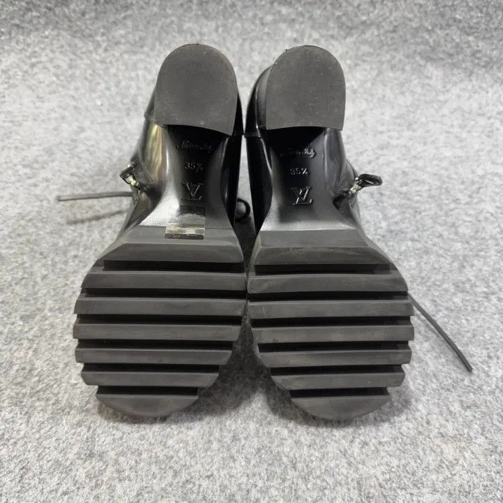 Louis Vuitton Louis Vuitton Star Trail Black Leather Ankle Boots -2508 Size US 6 / IT 36 - 4 Thumbnail