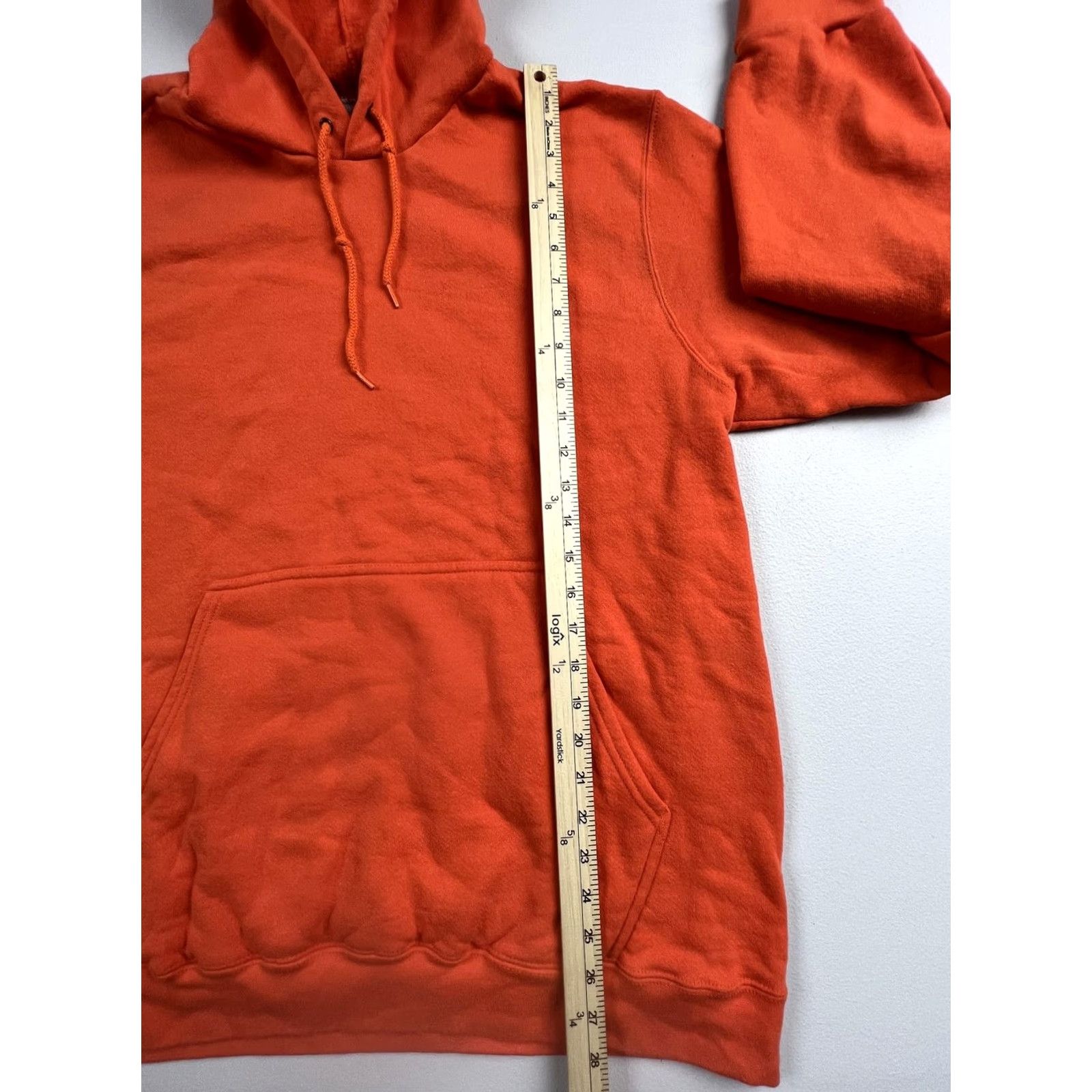Nike Nike Hoodie Sweatshirt Mens L Orange Kangaroo Pocket Pullover Fleece Solid Size US L / EU 52-54 / 3 - 5 Thumbnail