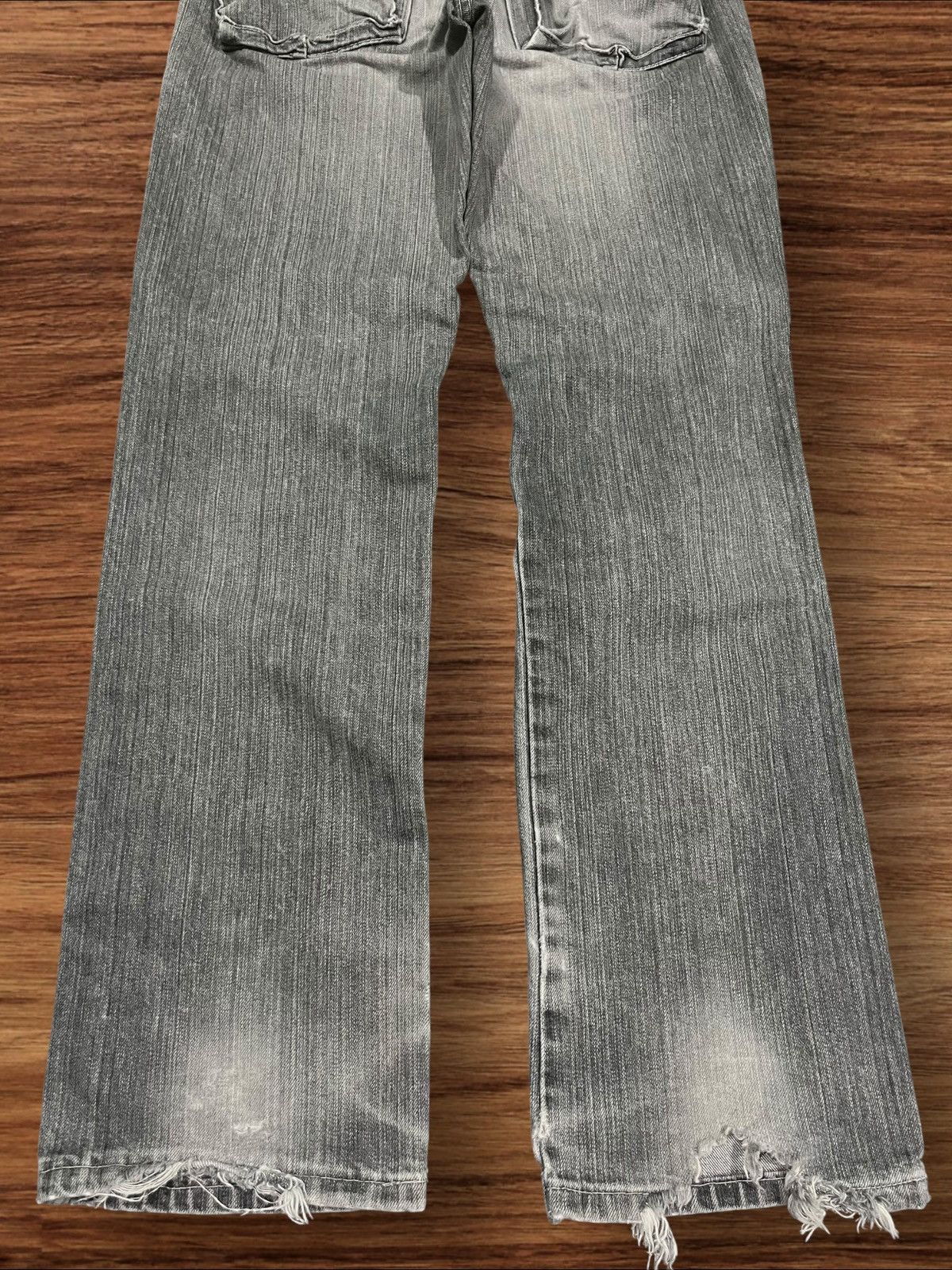 Johnbull Vintage Japanese John Bull Distressed Military Baker Jeans Size US 29 - 10 Thumbnail