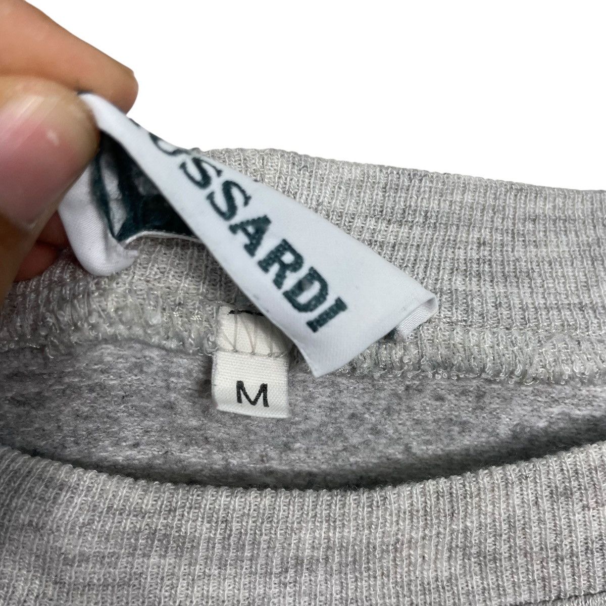 Trussardi Trussardi Big Logo Crewneck Sweatshirt Size US M / EU 48-50 / 2 - 12 Thumbnail