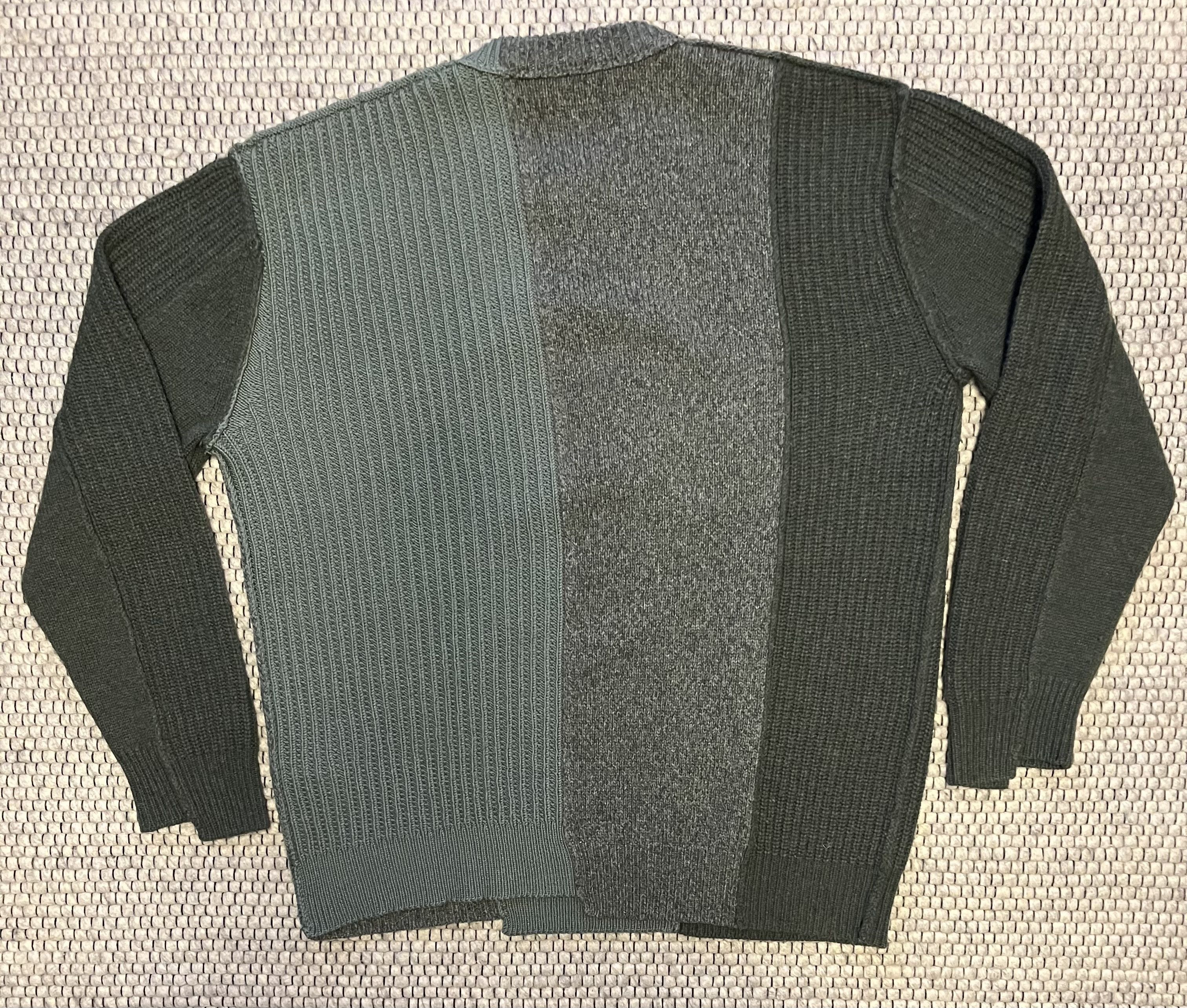 Diesel Diesel - Asymmetrical Knit - Green Size US S / EU 44-46 / 1 - 2 Thumbnail