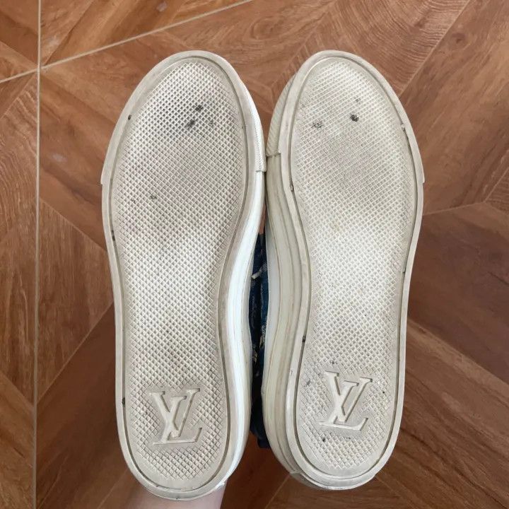Louis Vuitton Louis Vuitton Stellar Casual Sneakers in Blue -2508 Size US 6.5 / EU 39-40 - 4 Thumbnail