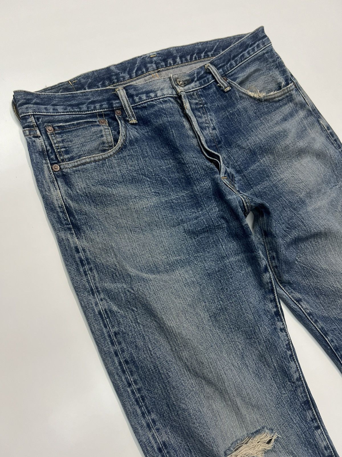 Burgus Plus BURGUS PLUS SELVEDGE DENIM SIZE 34 Size US 34 / EU 50 - 2 Thumbnail