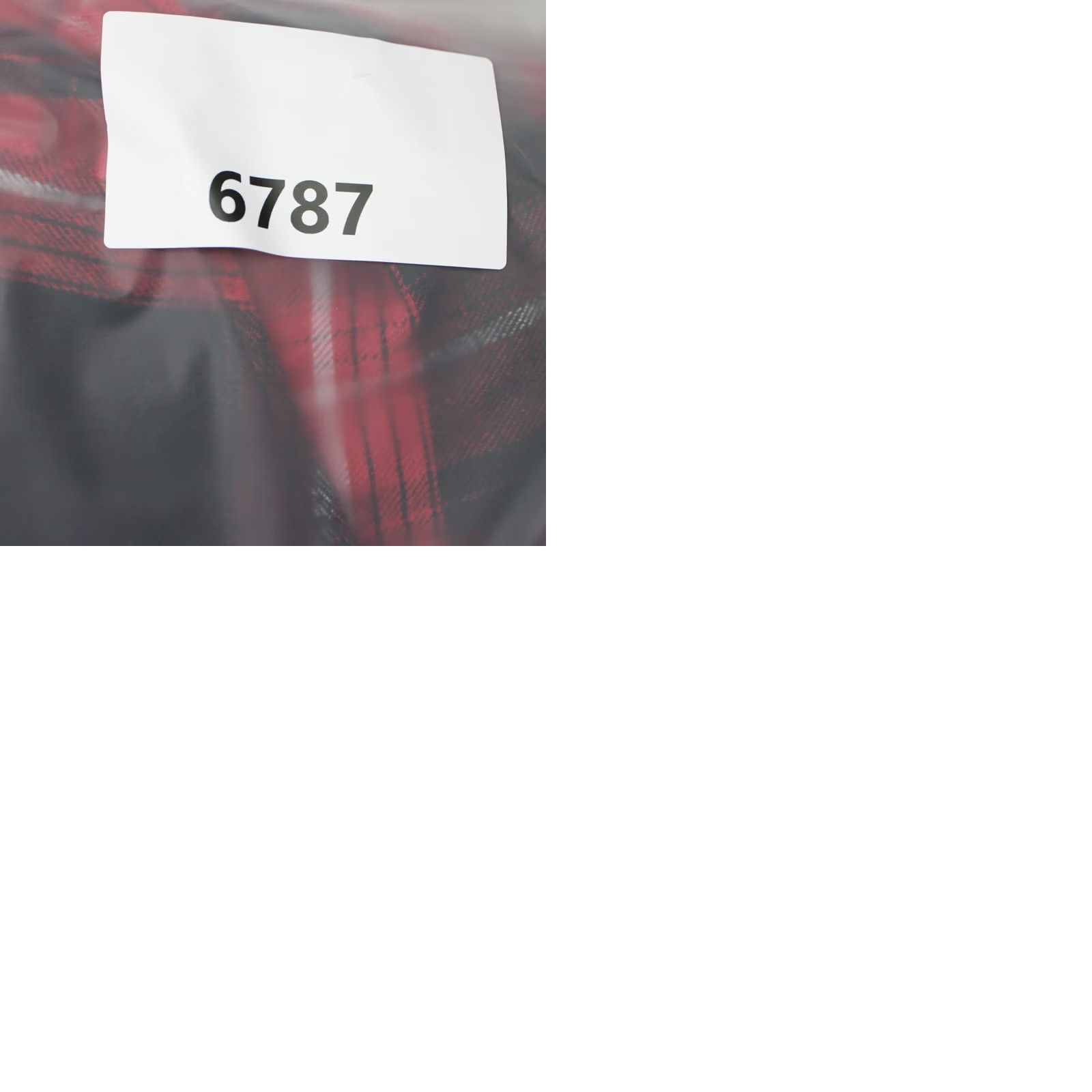 Chubbies Chubbies Shirt Mens Large Red & Black Plaid Flannel Cotton Stretch Long Sleeve Button-Up Casual Shirt Mens L Red Plaid Size US L / EU 52-54 / 3 - 9 Thumbnail