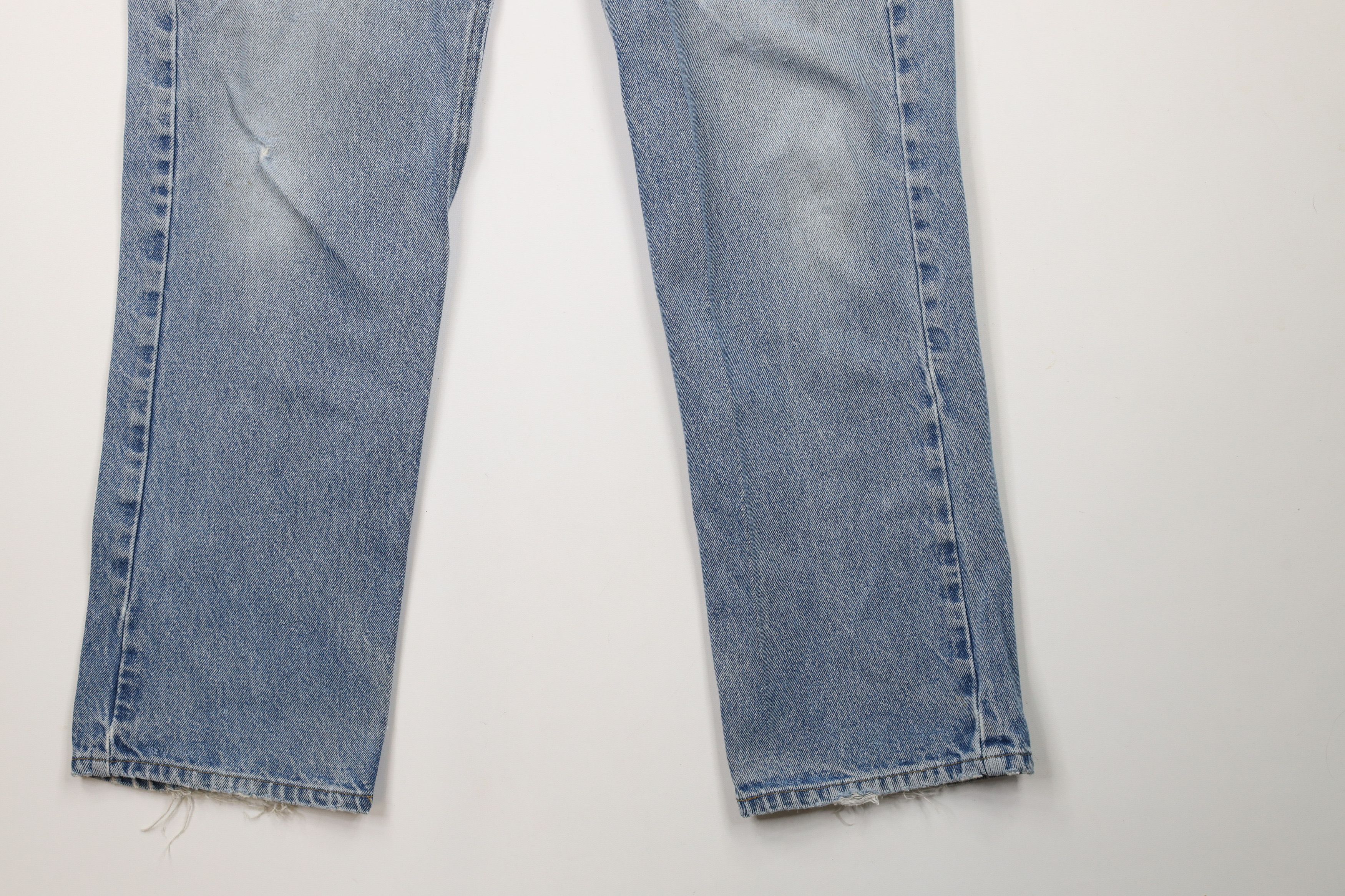 Carhartt × Vintage Vintage Carhartt Spell Out Traditional Fit Denim Jeans Blue Size US 34 / EU 50 - 4 Thumbnail