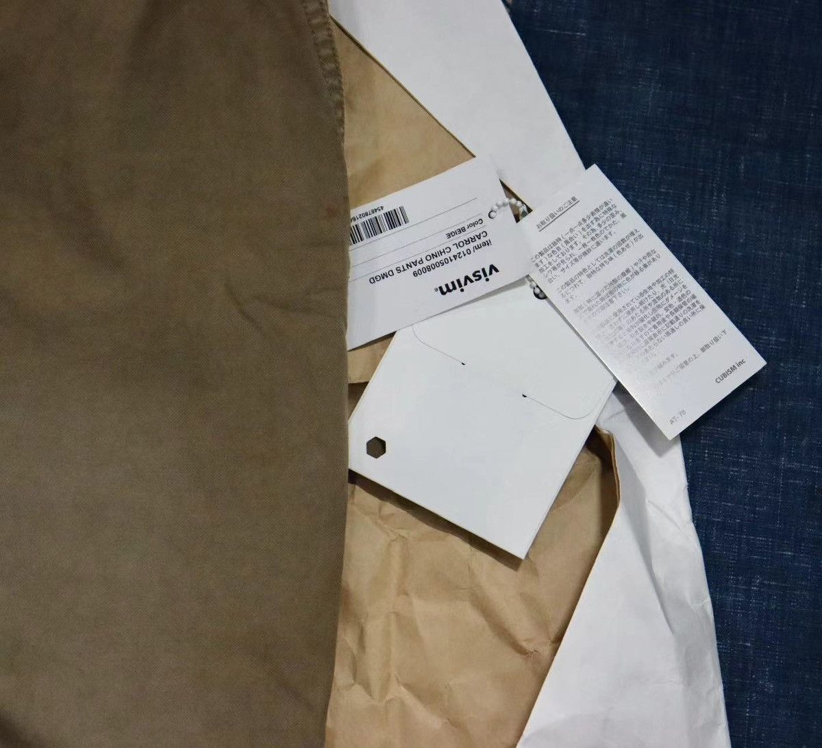 Visvim Visvim 24ss Carrol Chino Pants Dmgd Carroll Size US 32 / EU 48 - 12 Thumbnail