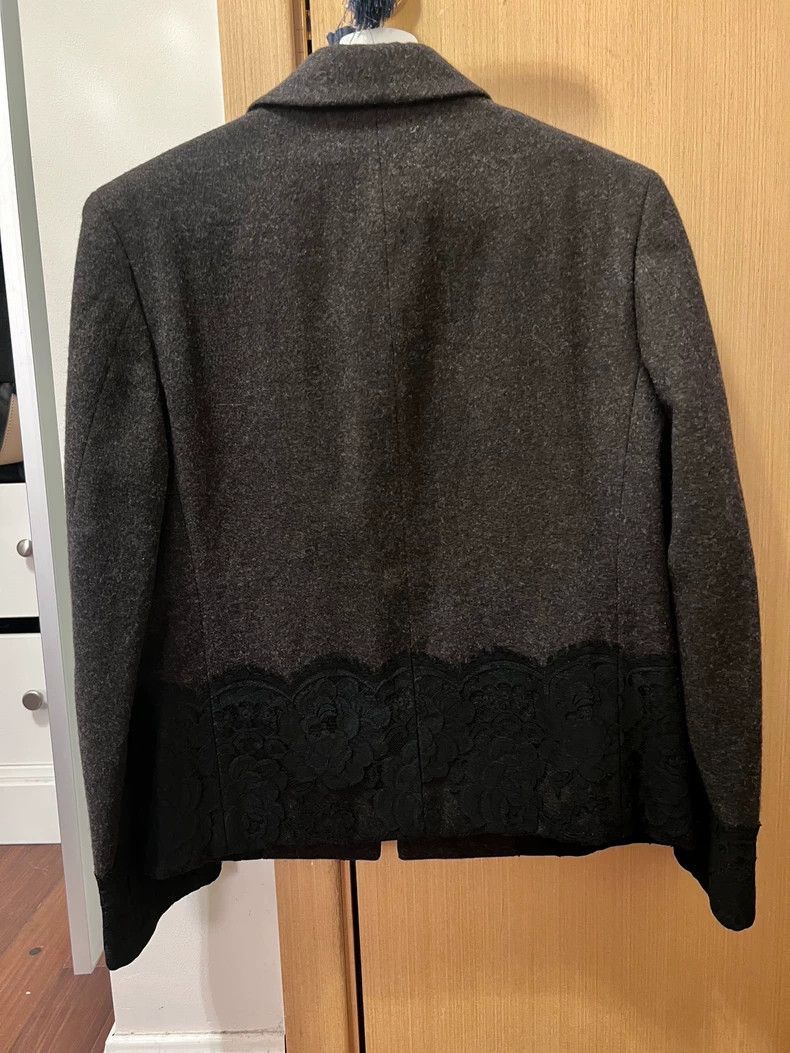 Comme des Garcons Comme Des Garçons Wool Lace Short Jacket-2505 Size US M / EU 48-50 / 2 - 2 Thumbnail