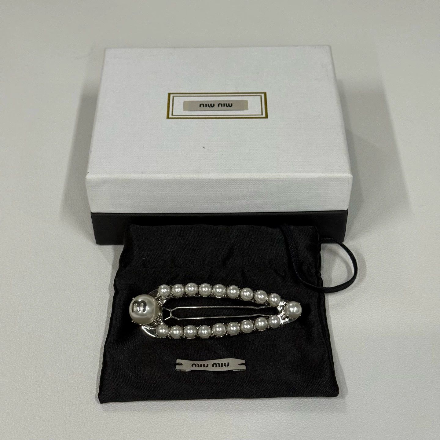 Dior Dior pearl hair clip new Size ONE SIZE - 4 Thumbnail