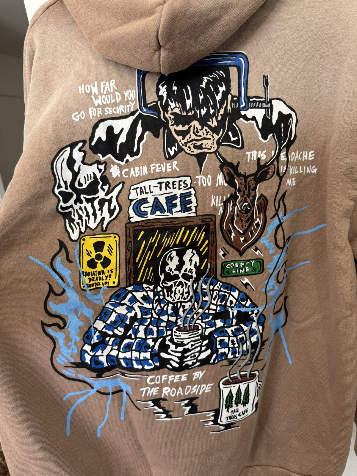 Warren Lotas Warren Lotas Roadside coffee hoodie Size US XL / EU 56 / 4 - 4 Thumbnail