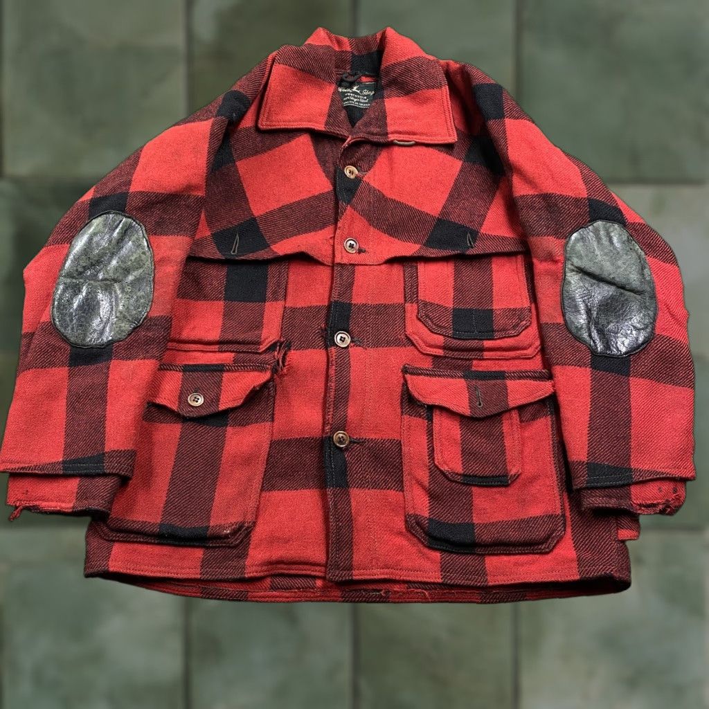Vintage VINTAGE White Stag Jacket Mens L Red Plaid Wool 3-in-1 Heavy Warm Wind-Resistant USA Stag Cruiser 50S Size US L / EU 52-54 / 3 - 1 Thumbnail