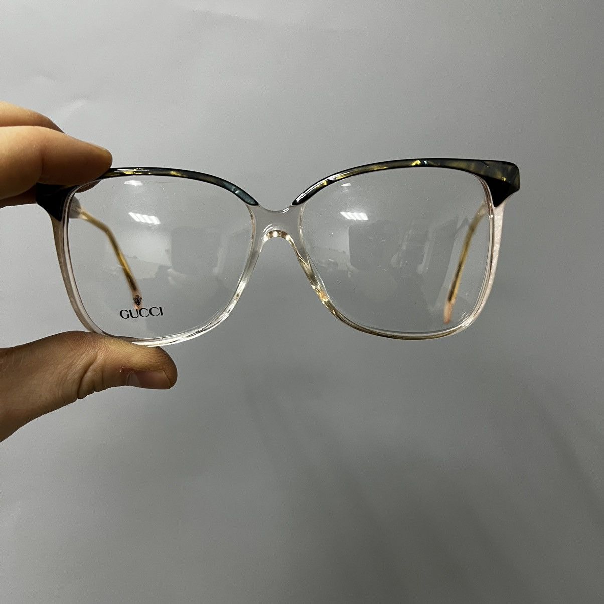 Gucci × Vintage Gucci Vintage Frame glasses NEW DEAD STOCK 80’s Size ONE SIZE - 3 Thumbnail