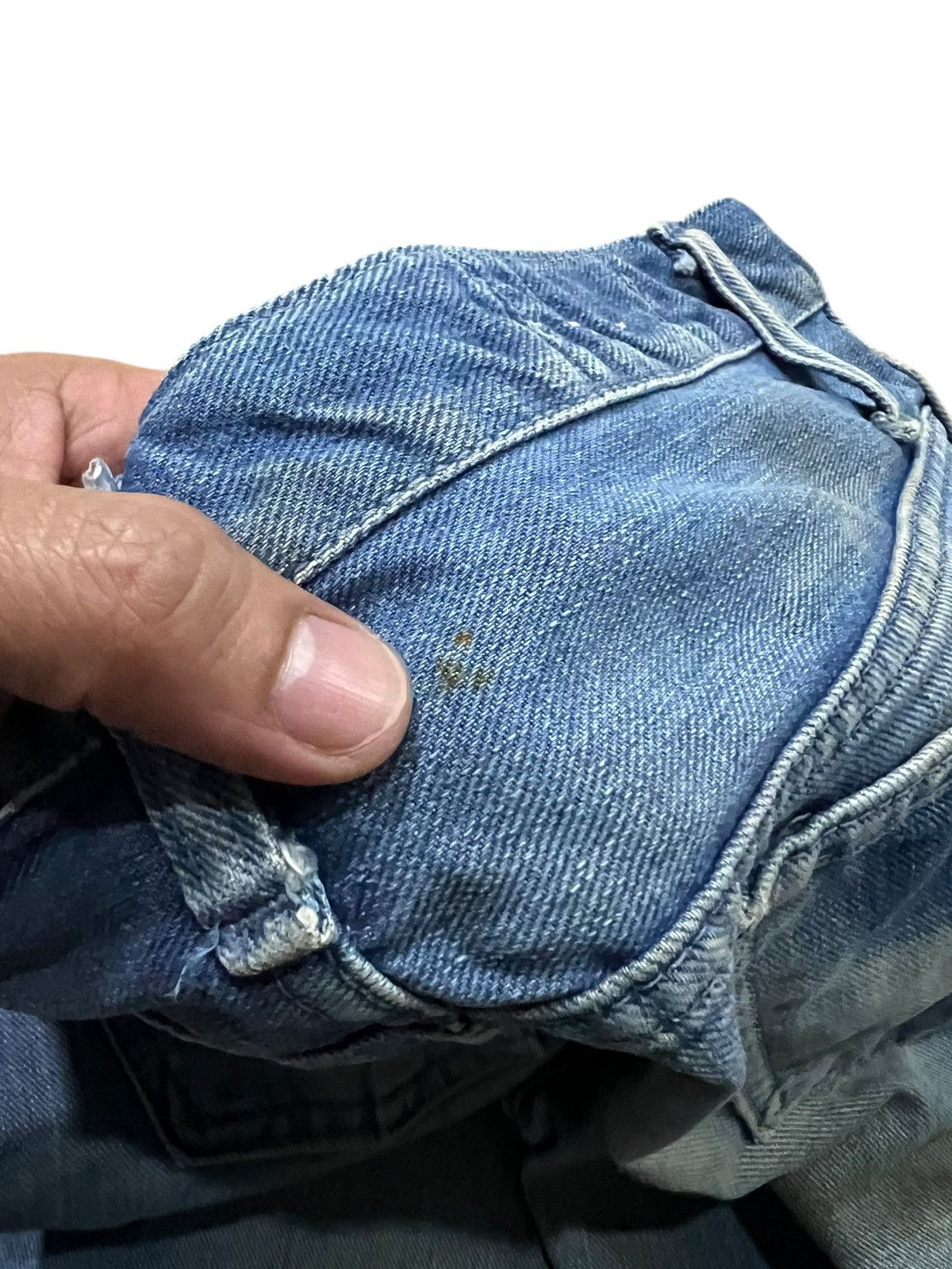 If Six Was Nine Vintage 80’s Bobson Western Flare Mud Wash Denim Size US 28 / EU 44 - 15 Thumbnail