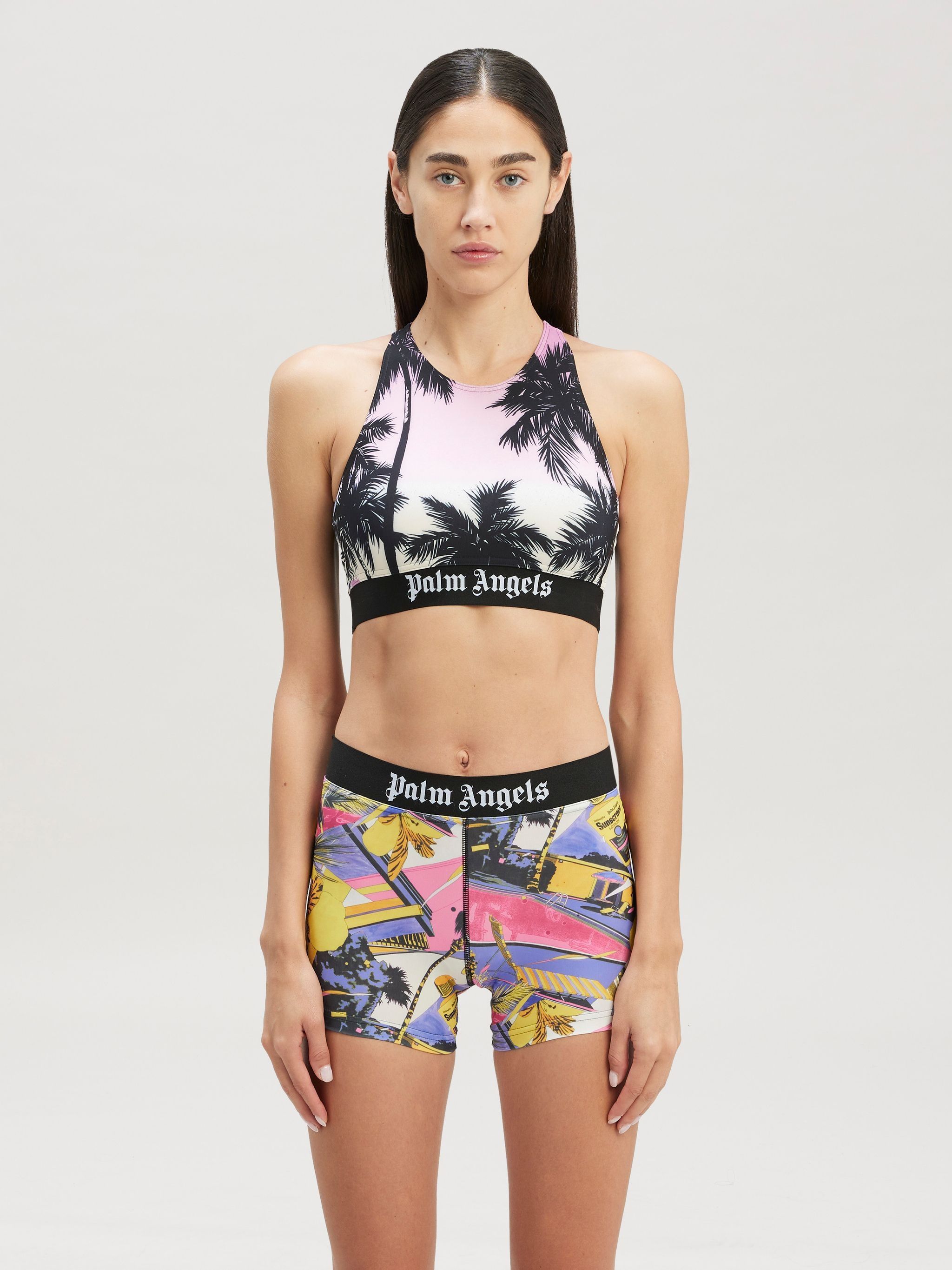 Palm Angels o1y1225 Crop Top in Multicolor Size XS / US 0-2 / IT 36-38 - 2 Thumbnail